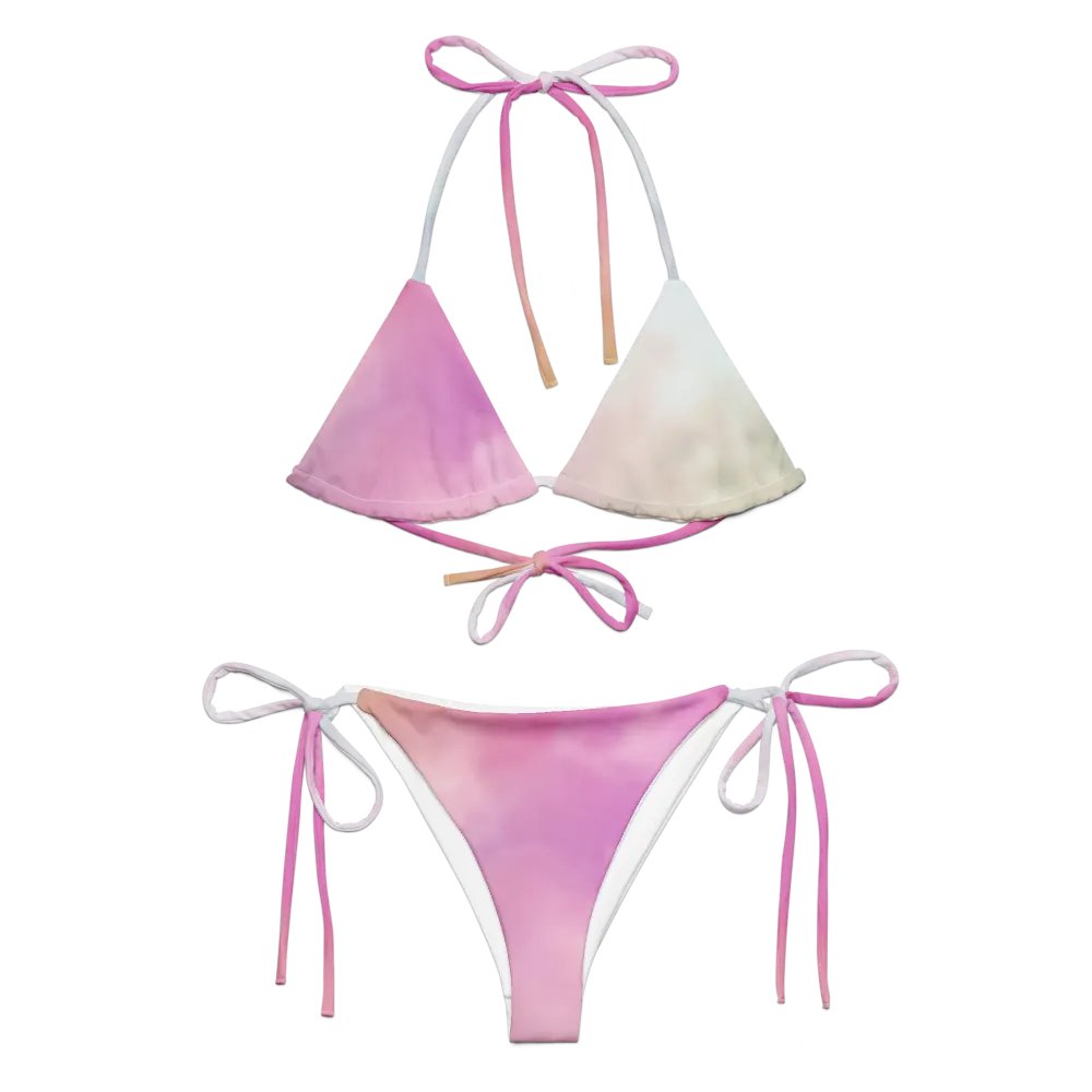 Blur cloud rainbow Design String Bikini - V4 product image (6)