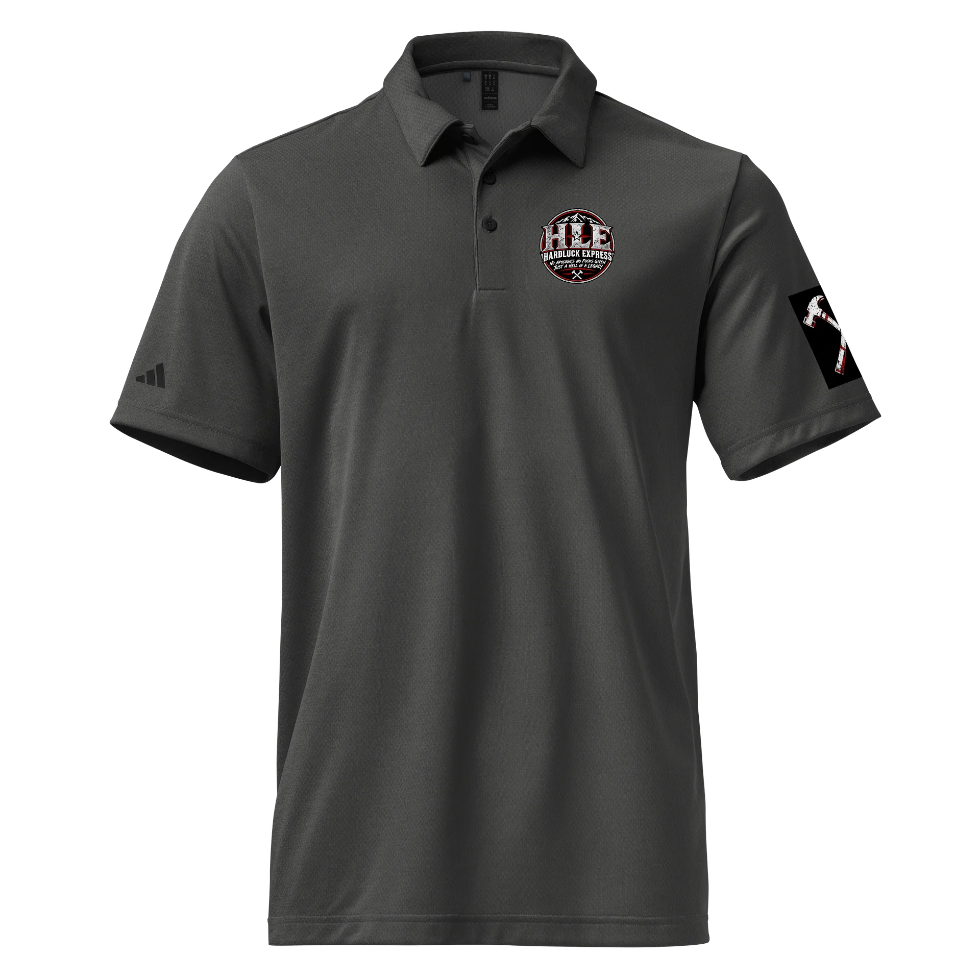 HLE Hardluck Express Logo Polo product image (1)