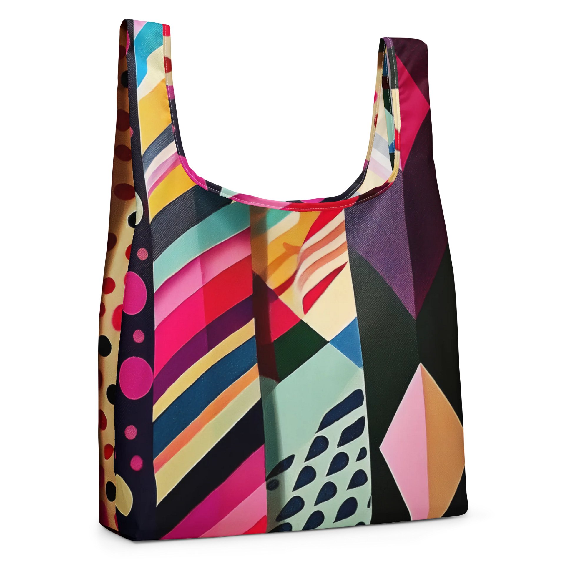 Eclectic Vibes Reusable Tote Bag product image (4)