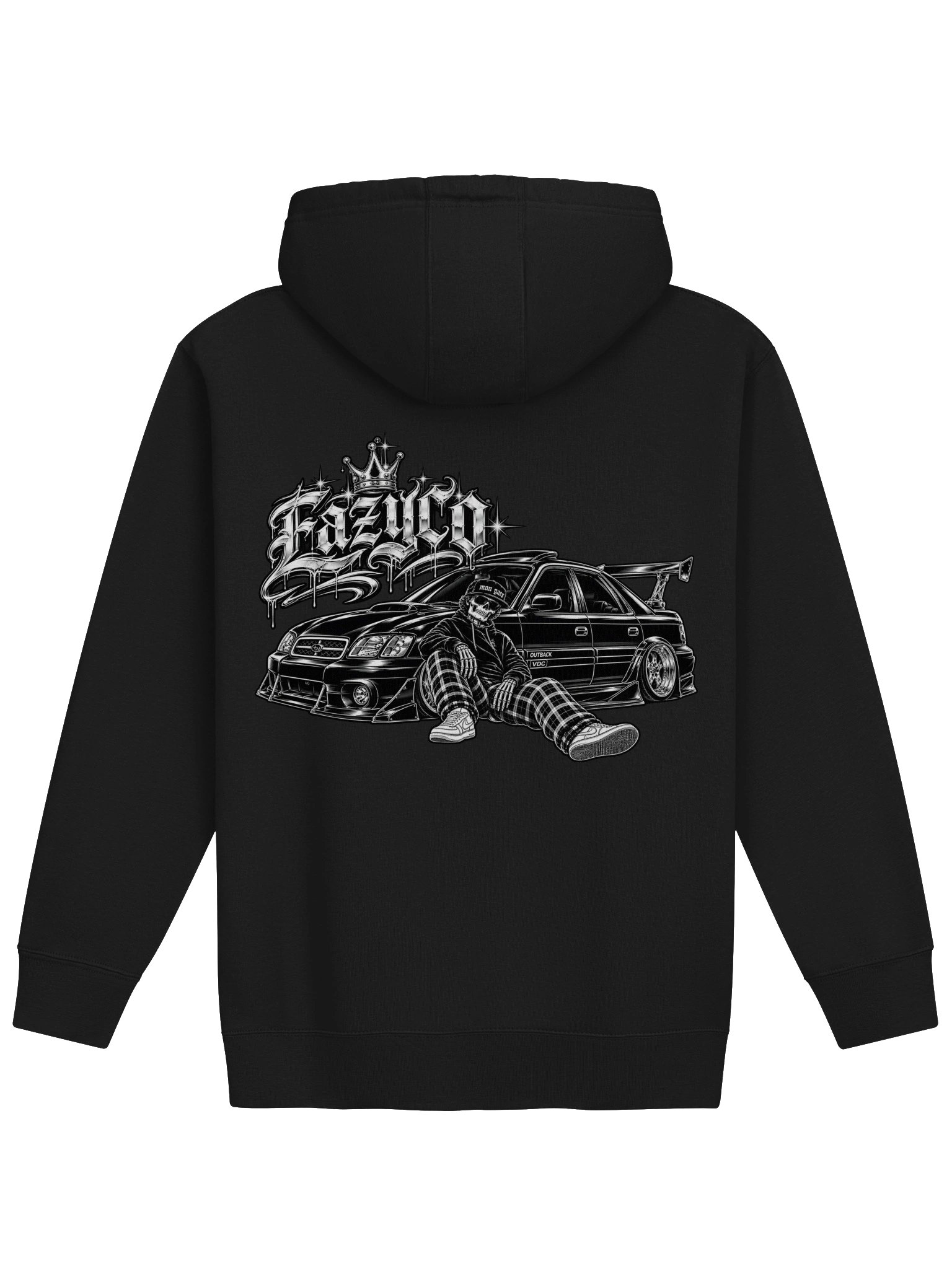 Hoodie ''EAZYCO" BLACK product image (2)