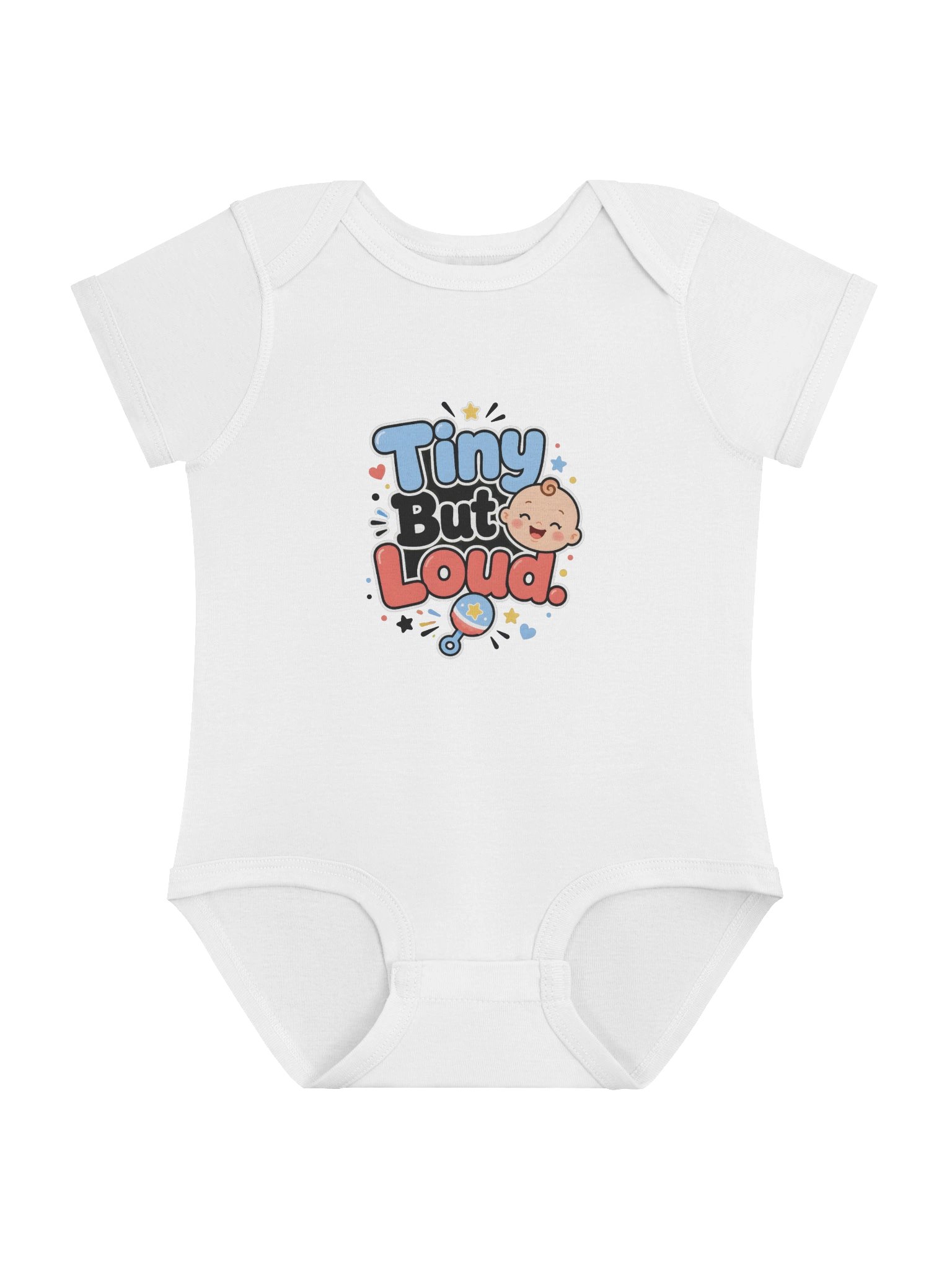 Tiny But Loud Baby Bodysuit product image (1)