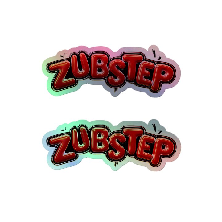 Zubstep Double Holo Stickers product image (2)