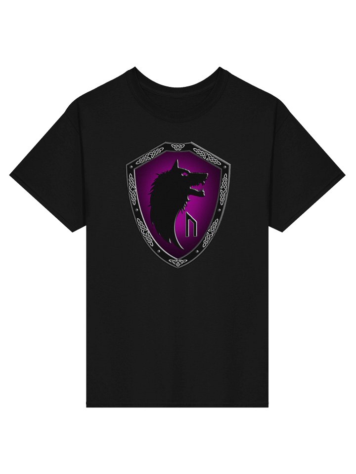 VIKING SHIELD 13 Wolf with (URUZ – Physical Strength, Speed, Untamed Potential) product image (1)
