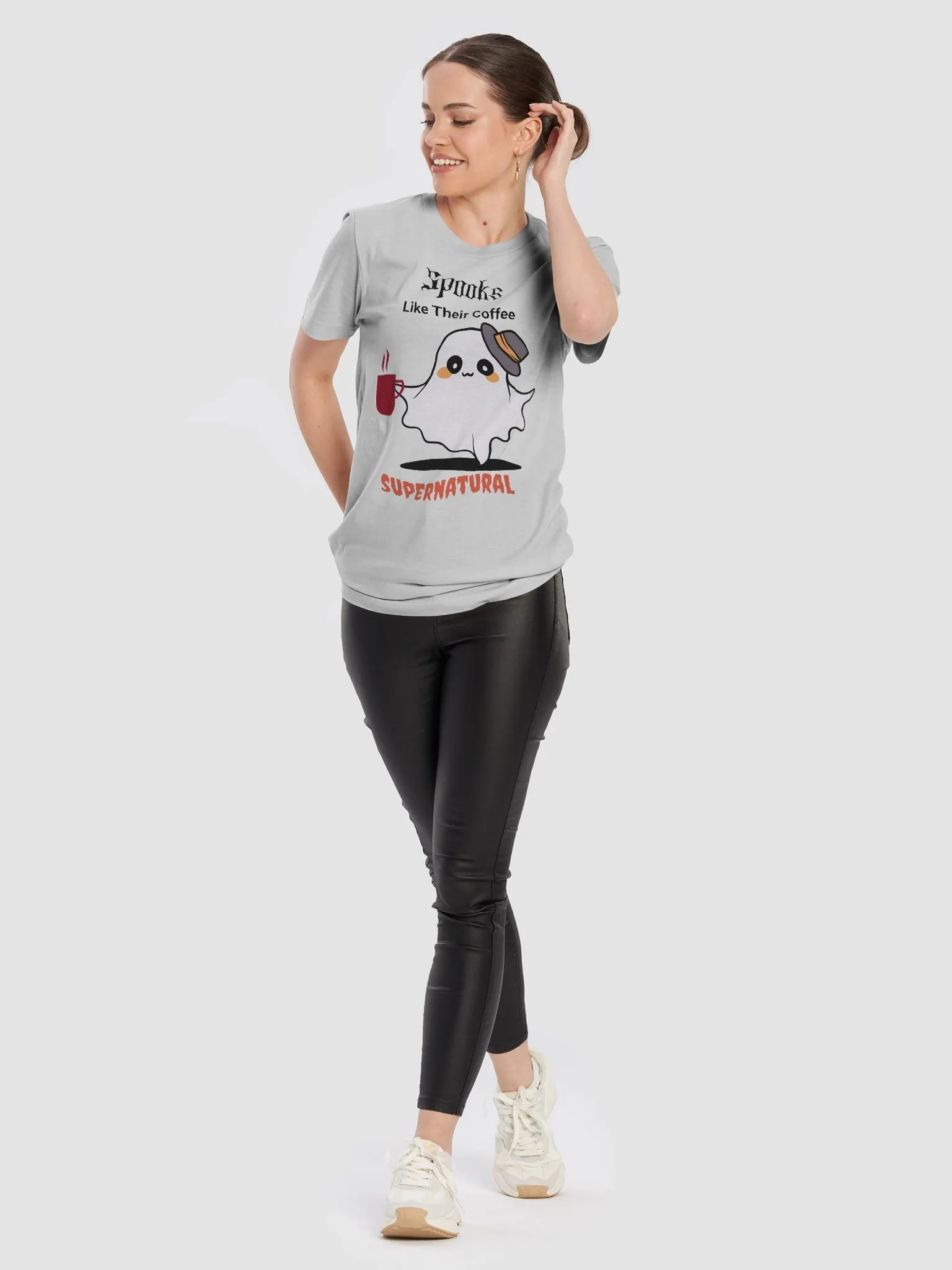 'Spooks Like Their Coffee Supernatural' T-Shirt product image (7)