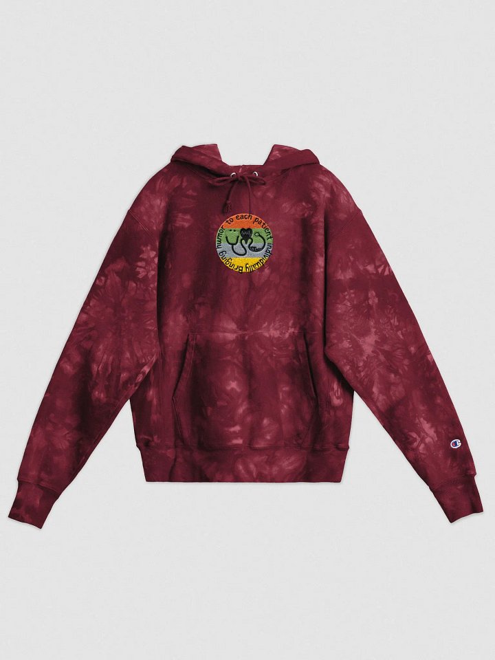 Bringing humor to each patient individually Tie-Dye Hoodie product image (1)