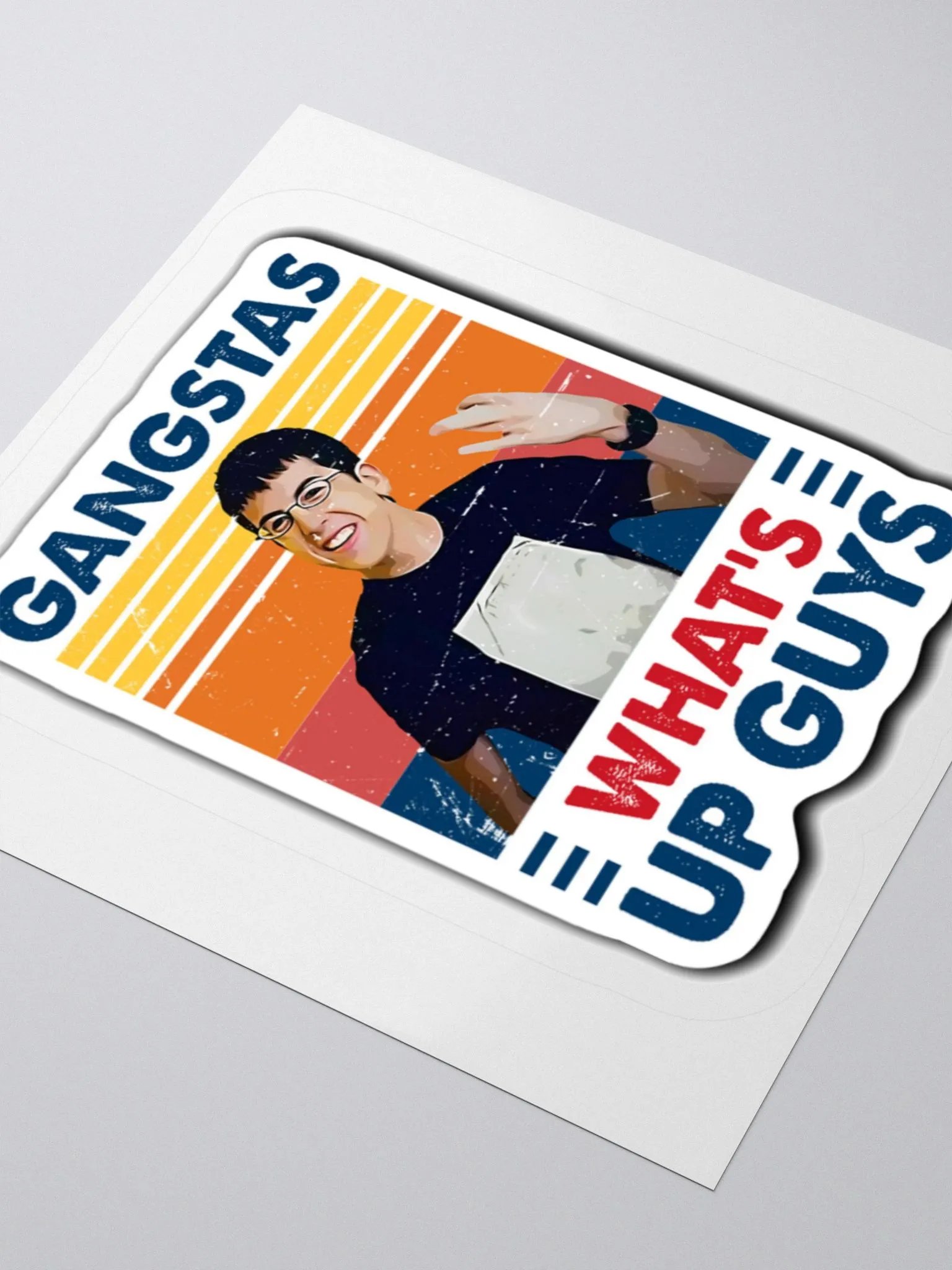 SuperbadMcLovin Gangstas Slap Sticker product image (3)