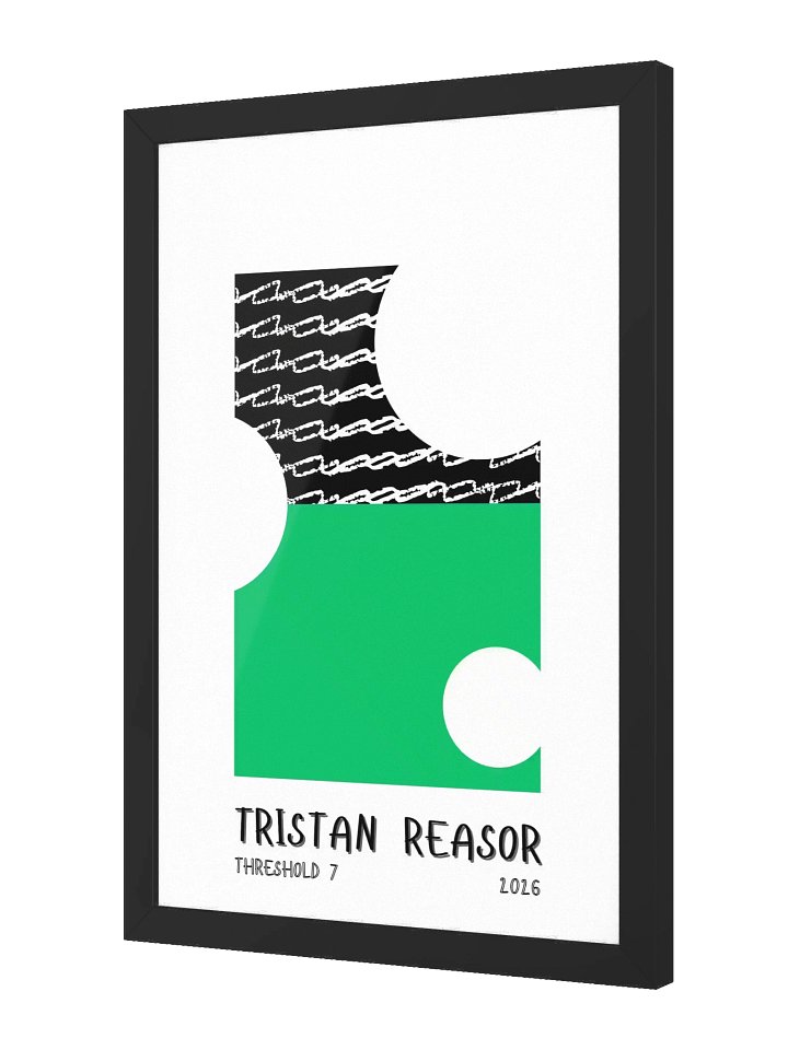 Threshold 7 | Framed Digital Art Print product image (3)