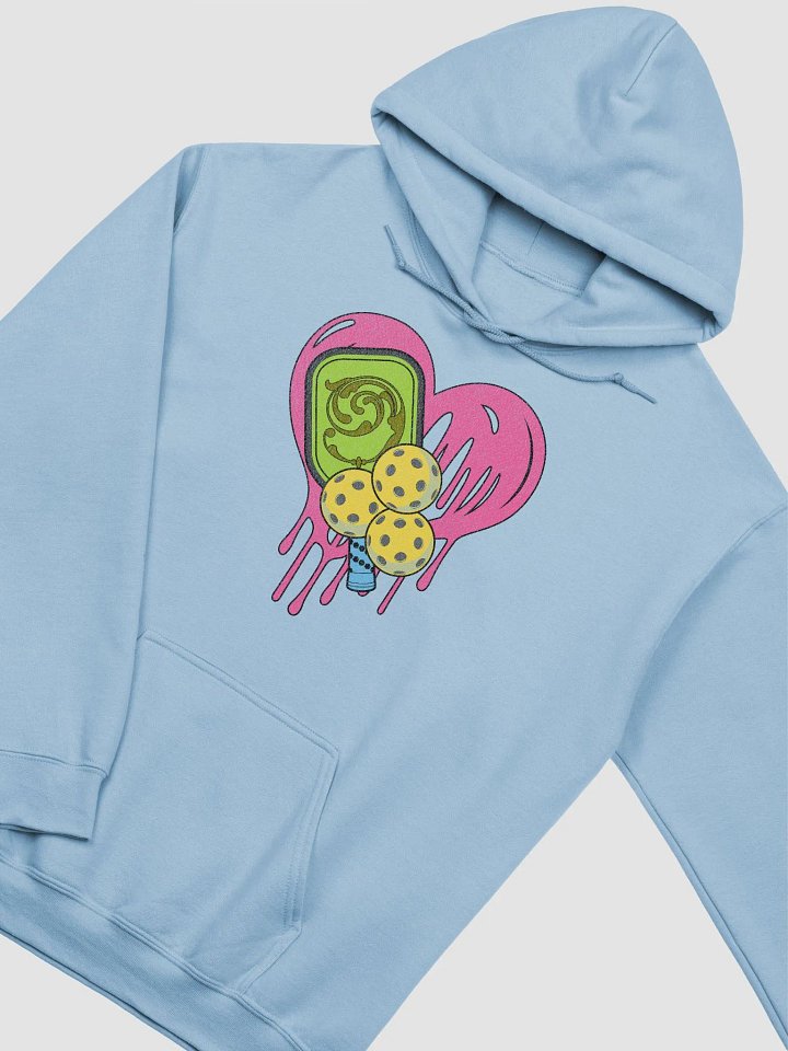 Heart Pickleball Heartfelt Swirls Hoodie product image (2)