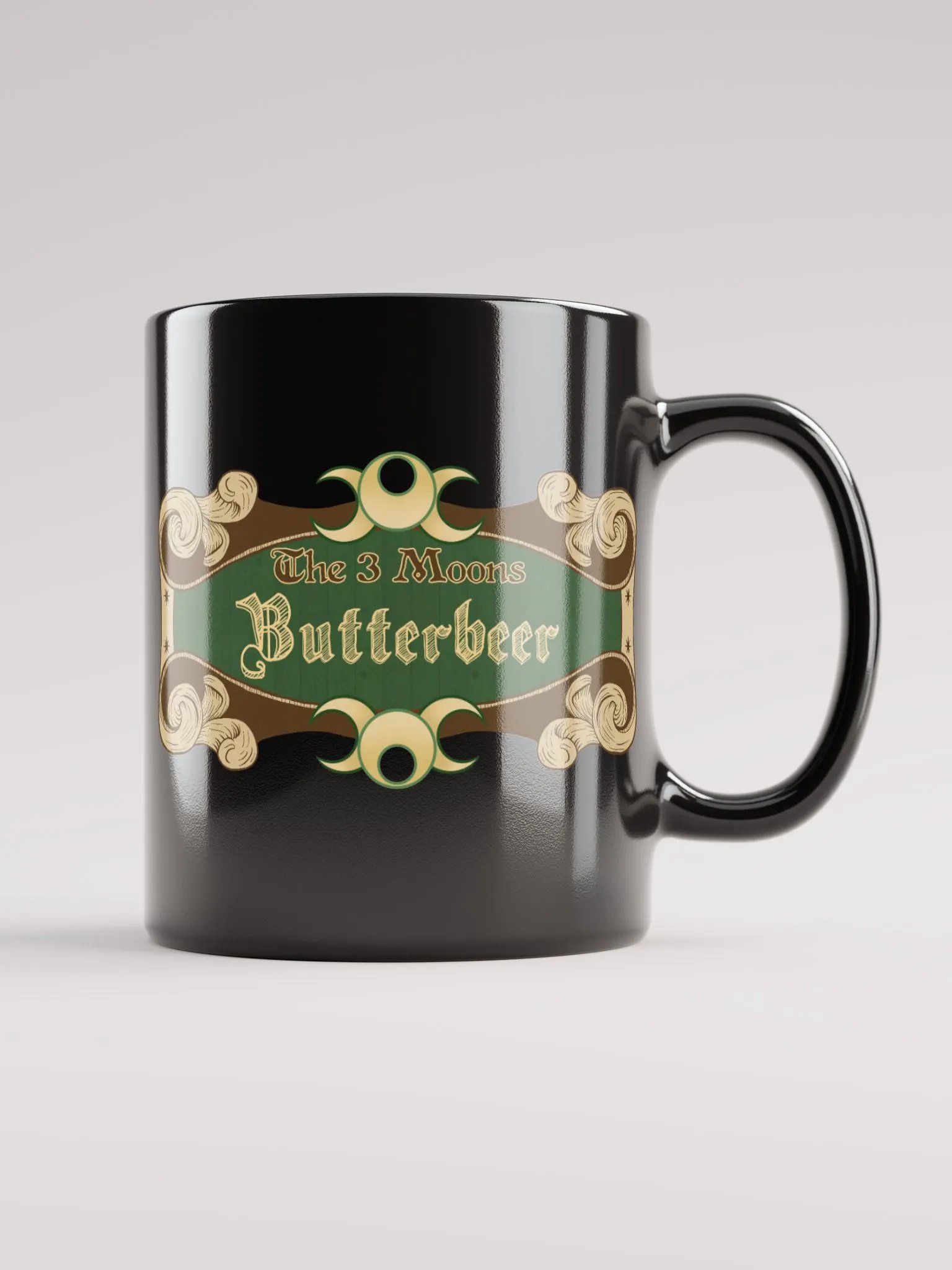 The 3 Moons Butterbeer Black Mug product image (6)