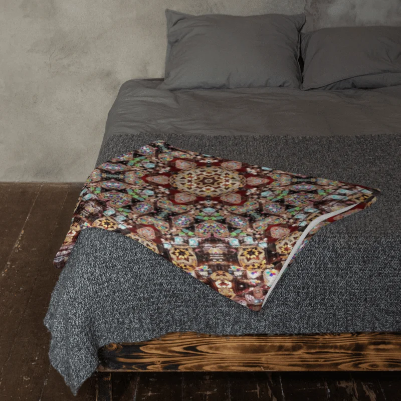 Ornamental Mosaic Throw Blanket product image (3)