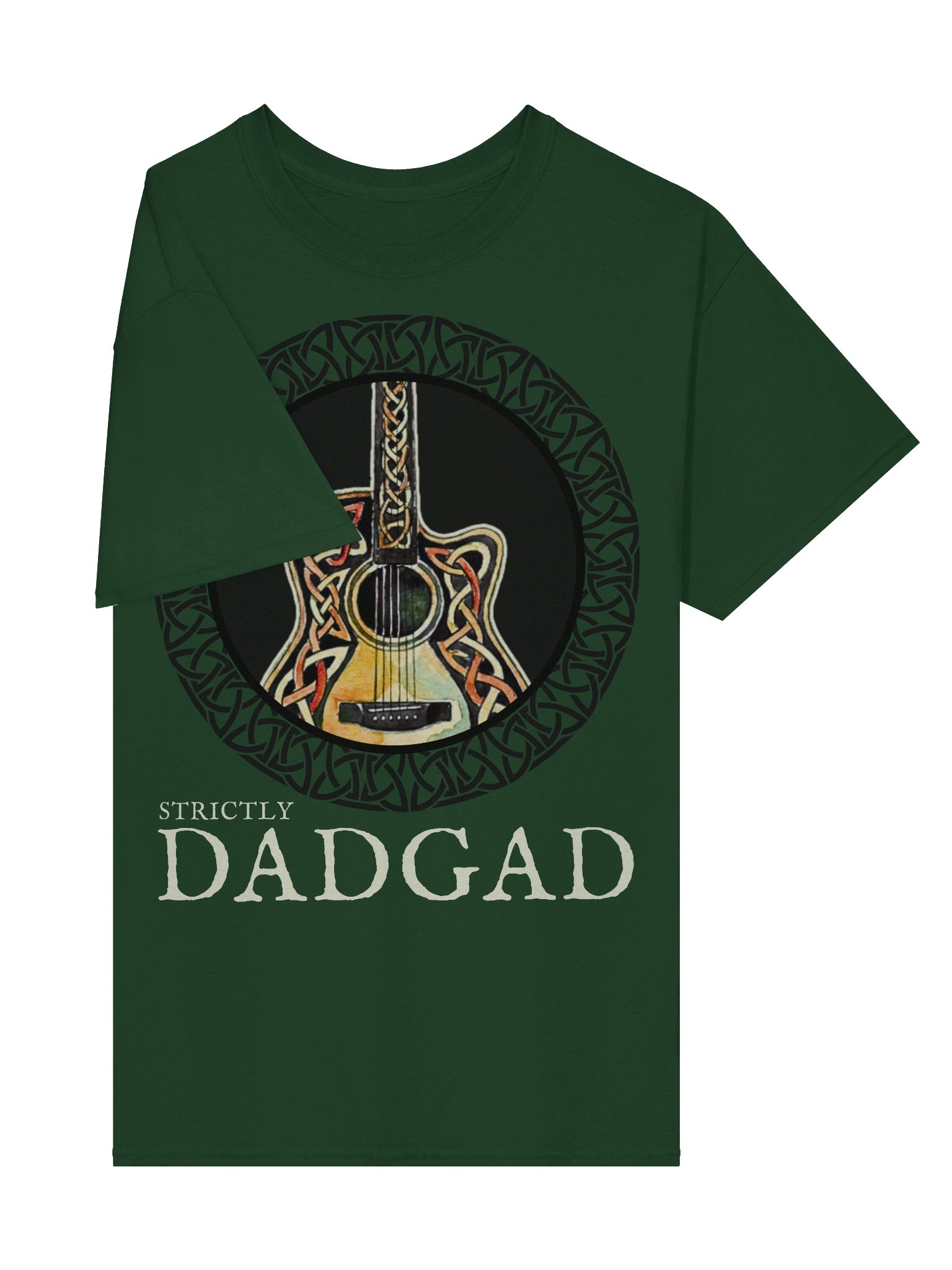 The Strictly DADGAD Guitar T-Shirt | The Sound of The Session | Irish Trad & Acoustic Folk product image (4)