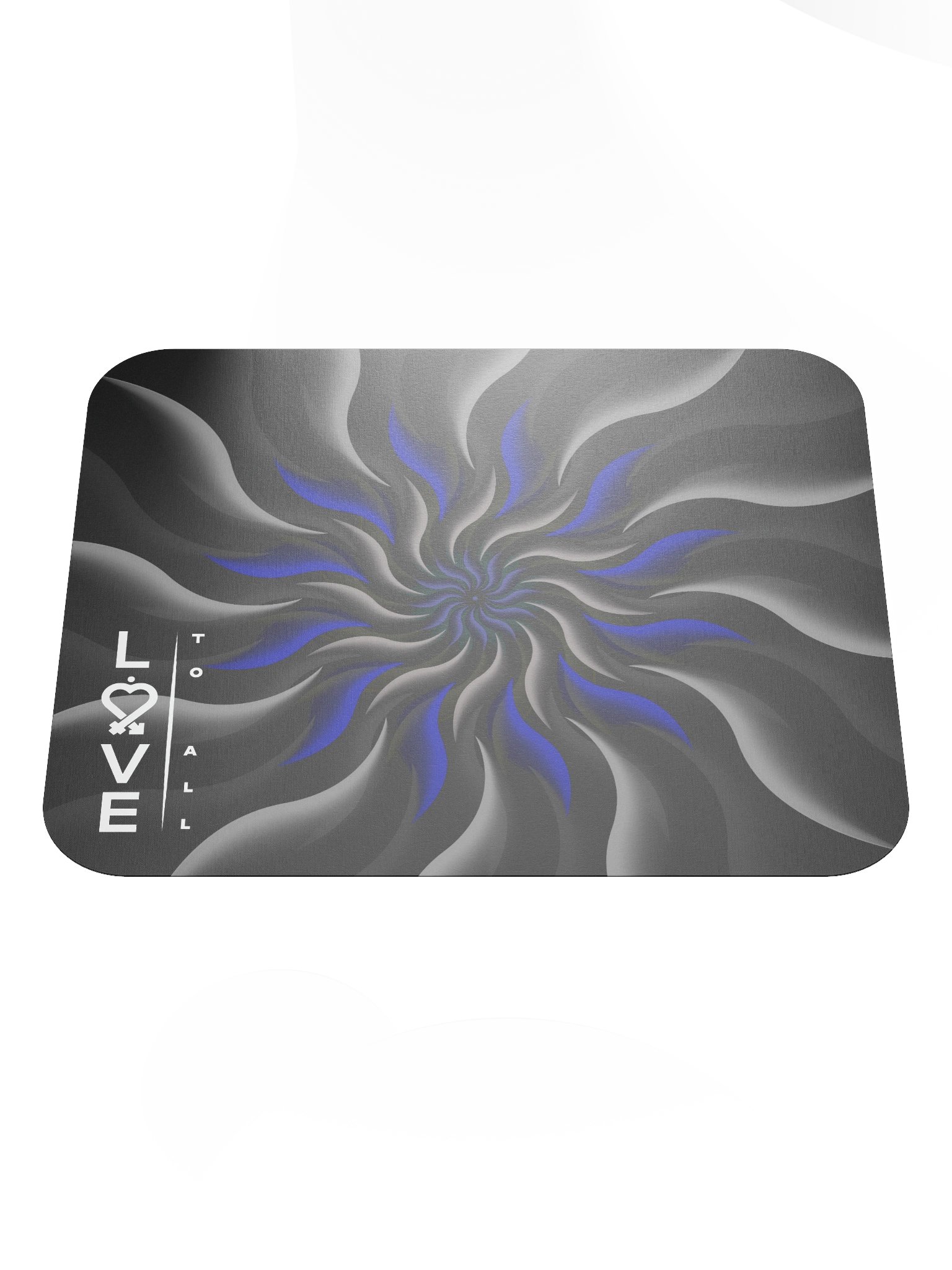 Blue Mandala Small Mousepad product image (2)