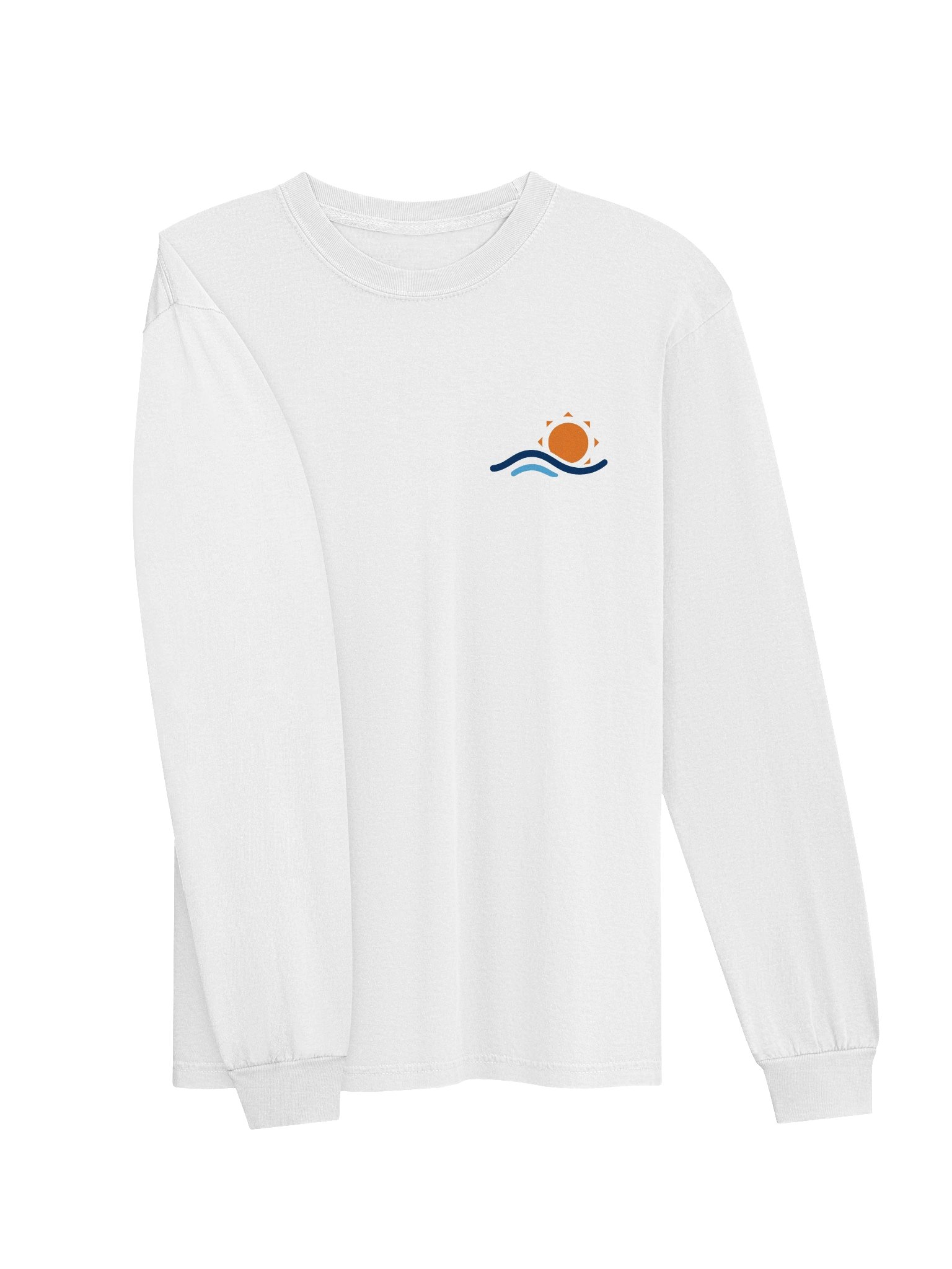 Front Pocket Logo and Full Back Graphic Long Sleeve (Dark Logo) product image (3)