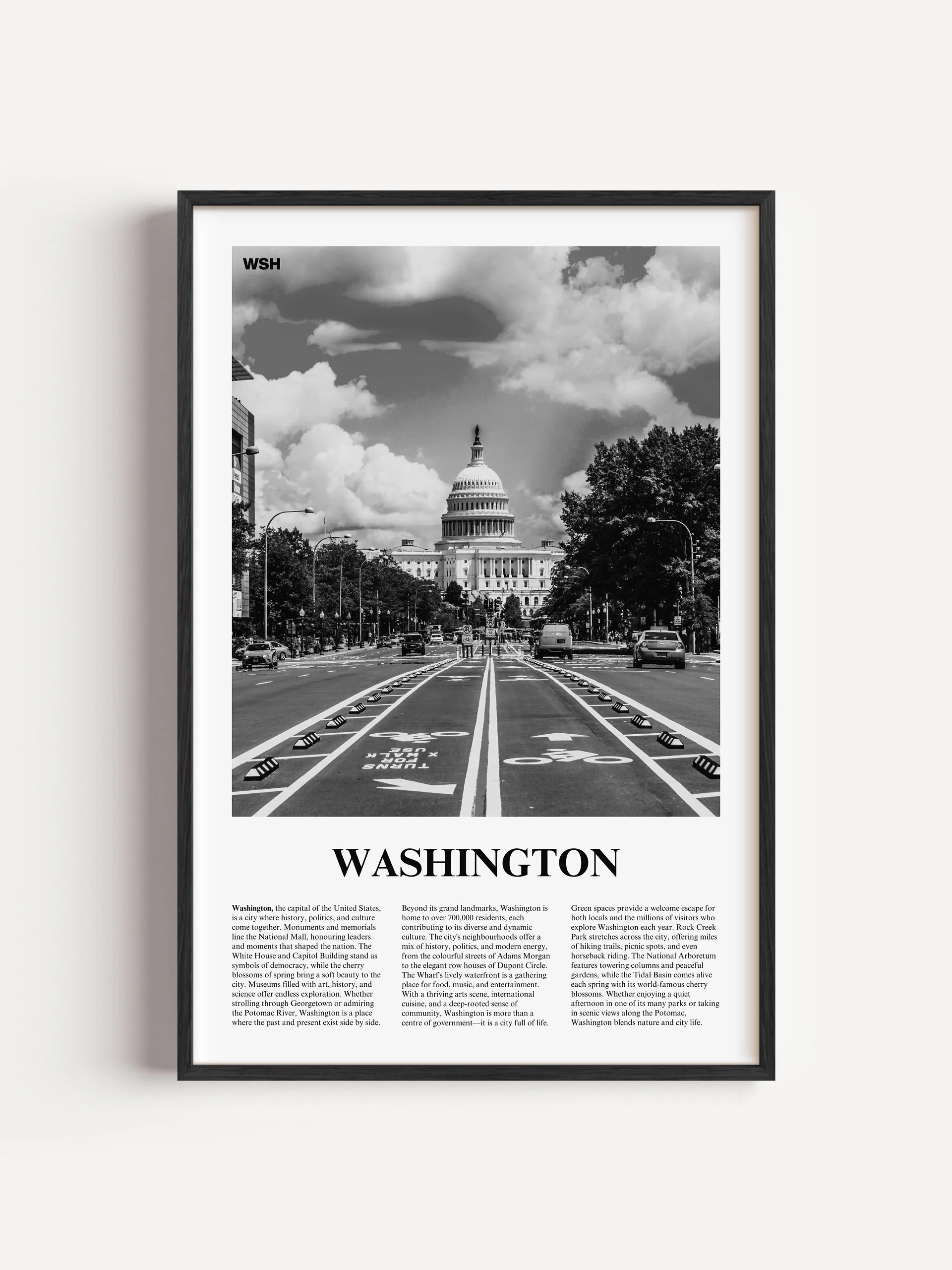 Washington 01 Newspaper Poster product image (1)