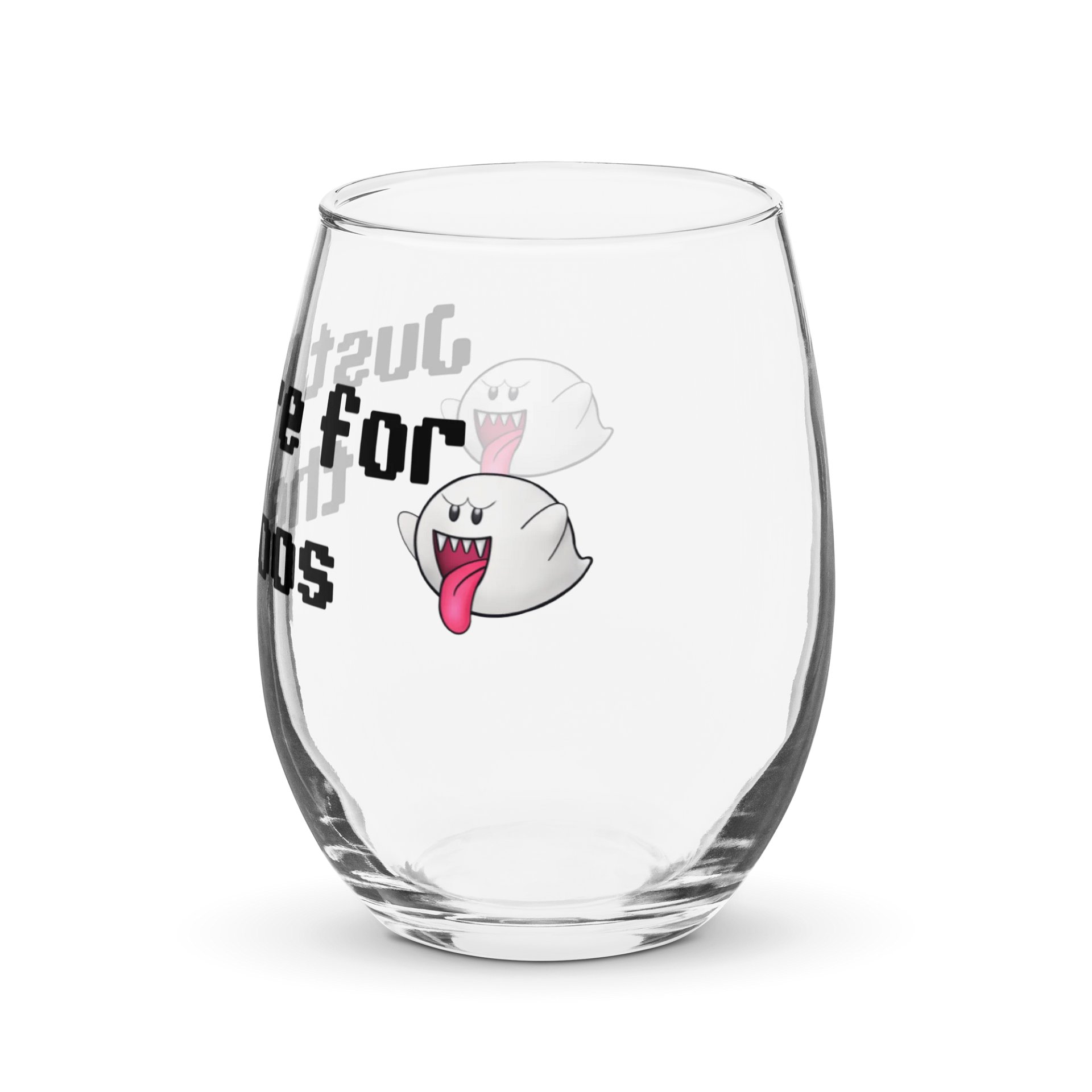 Just Here for the Boos Stemless Wine Glass product image (3)