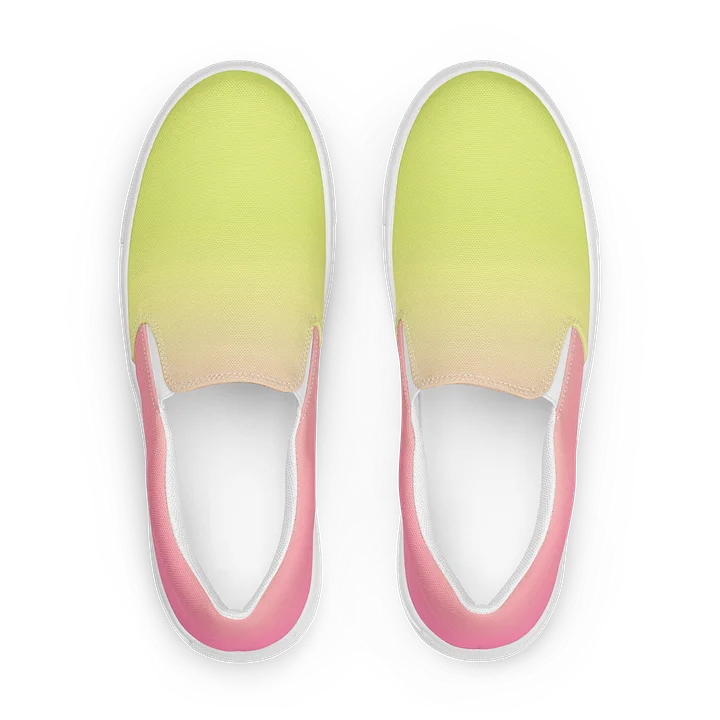 Pink Gradient Slip-On Canvas Shoes product image (1)