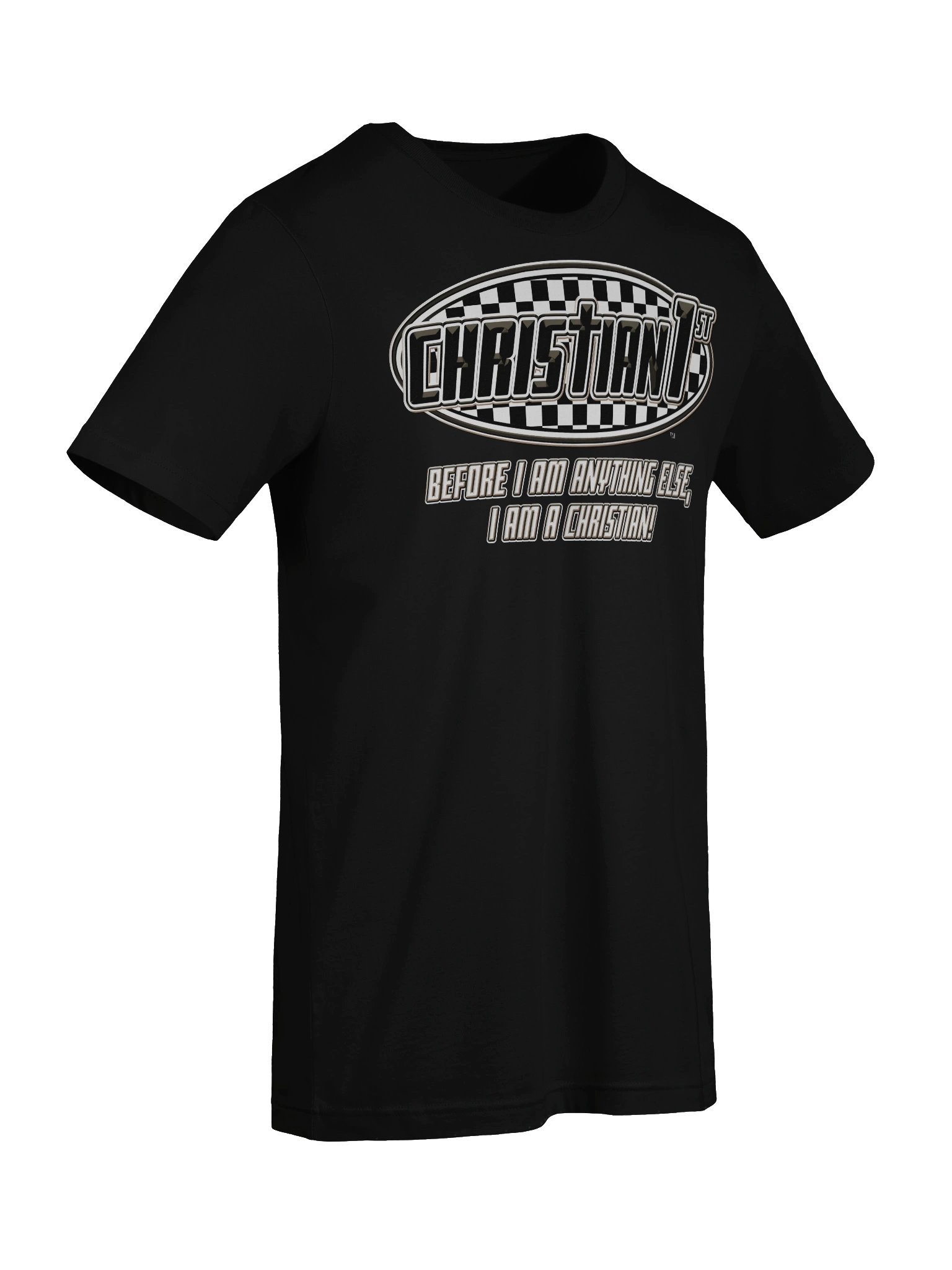 Christian 1st Drk Checkered, T-Shirt BV product image (7)