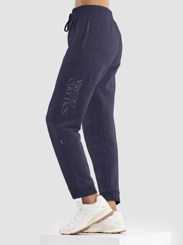Soli Deo Gloria [Ivory] (Jerzees Unisex Joggers) product image (13)