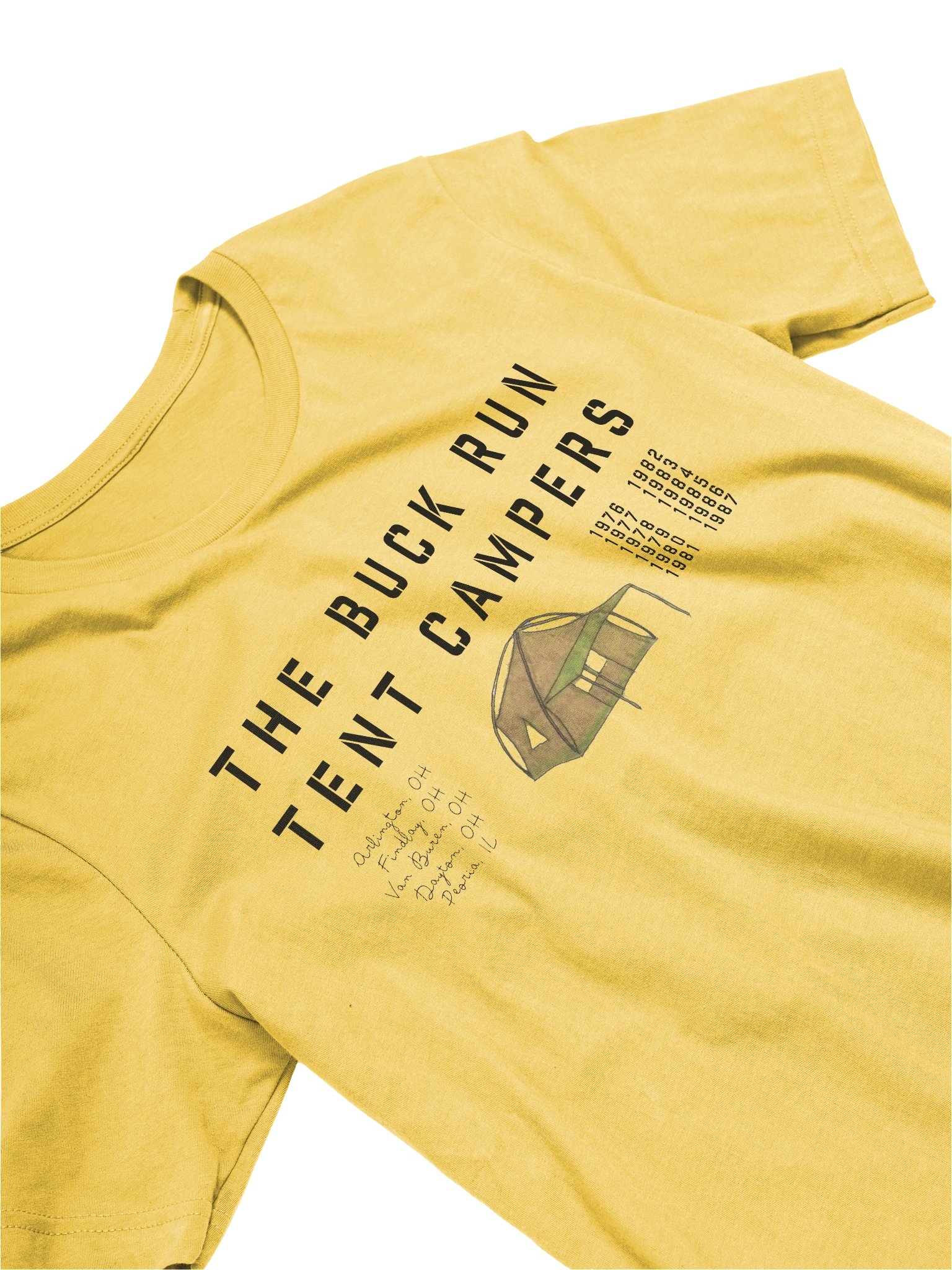 Buck Run Tent Campers T-Shirt product image (3)