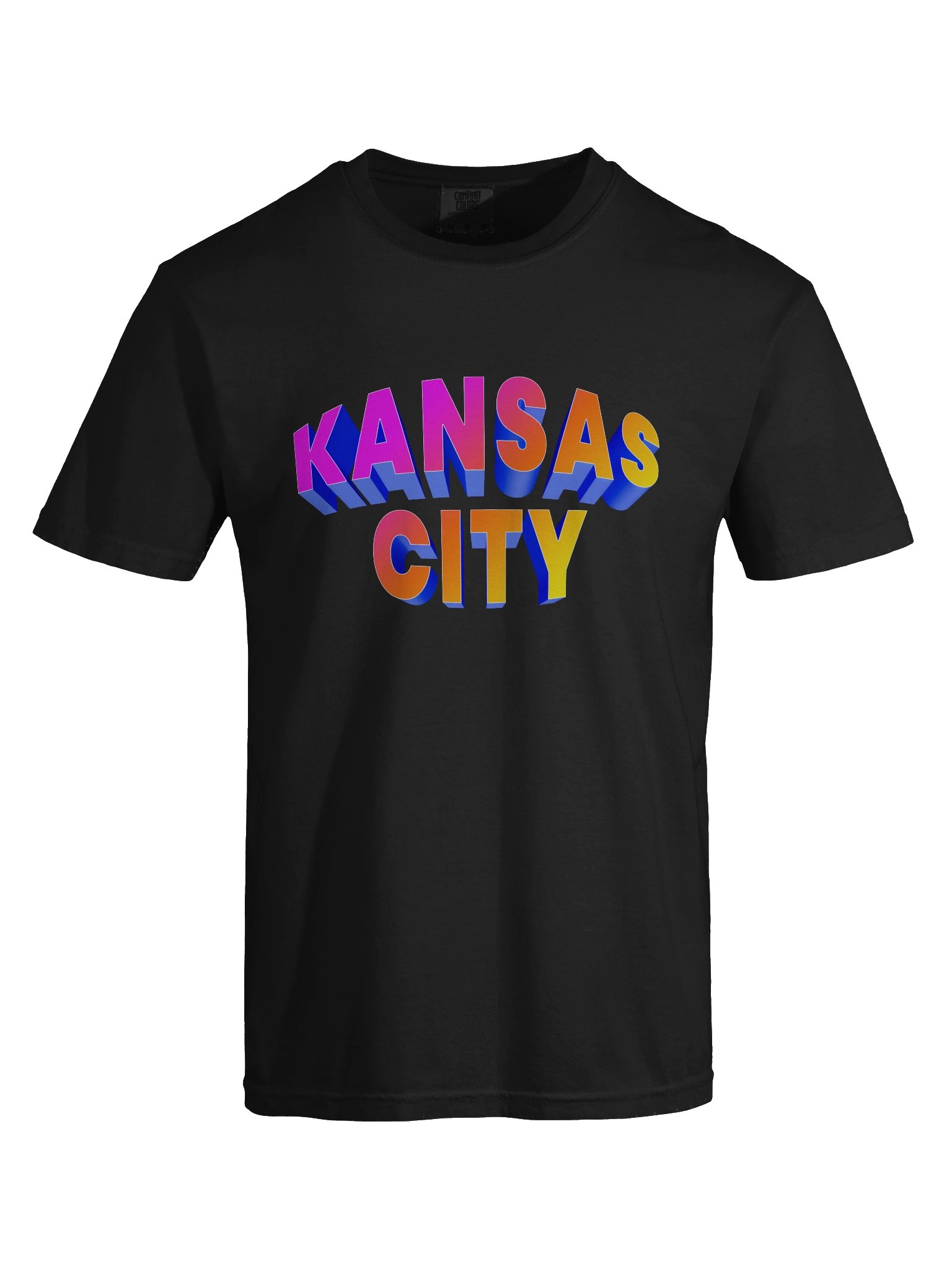KANSAS CITY Chunky 3D Gradient Tee product image (7)