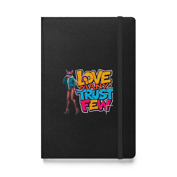 Confident Cat Hardcover Notebook product image (1)