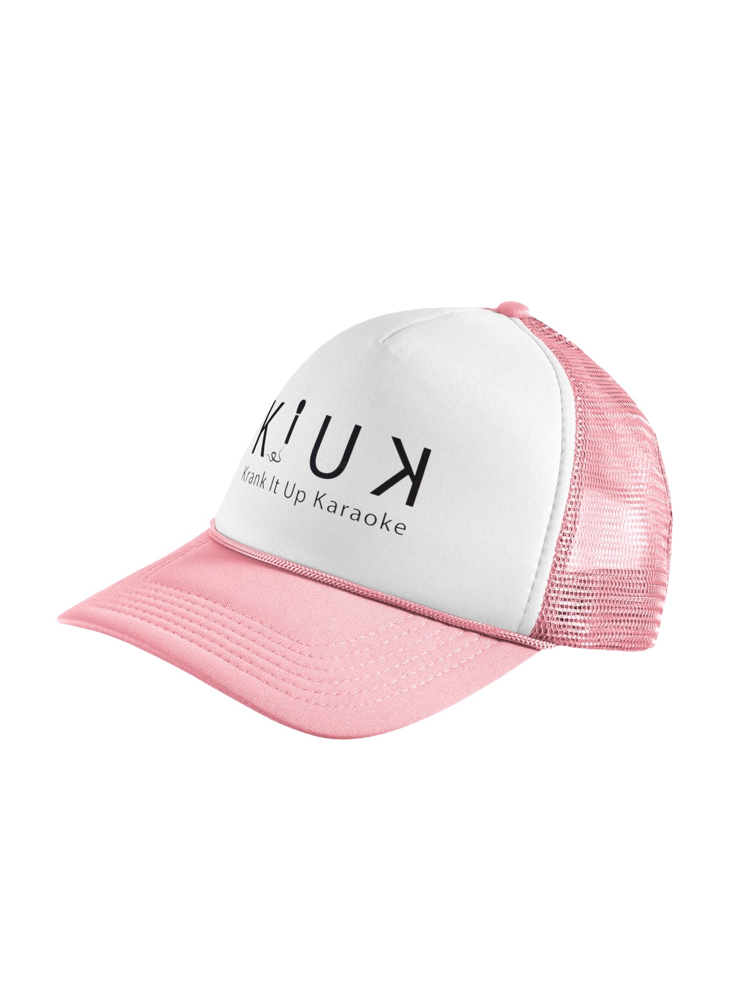 KIUK Word Logo Valucap Foam Trucker Hat - White and Colors product image (3)