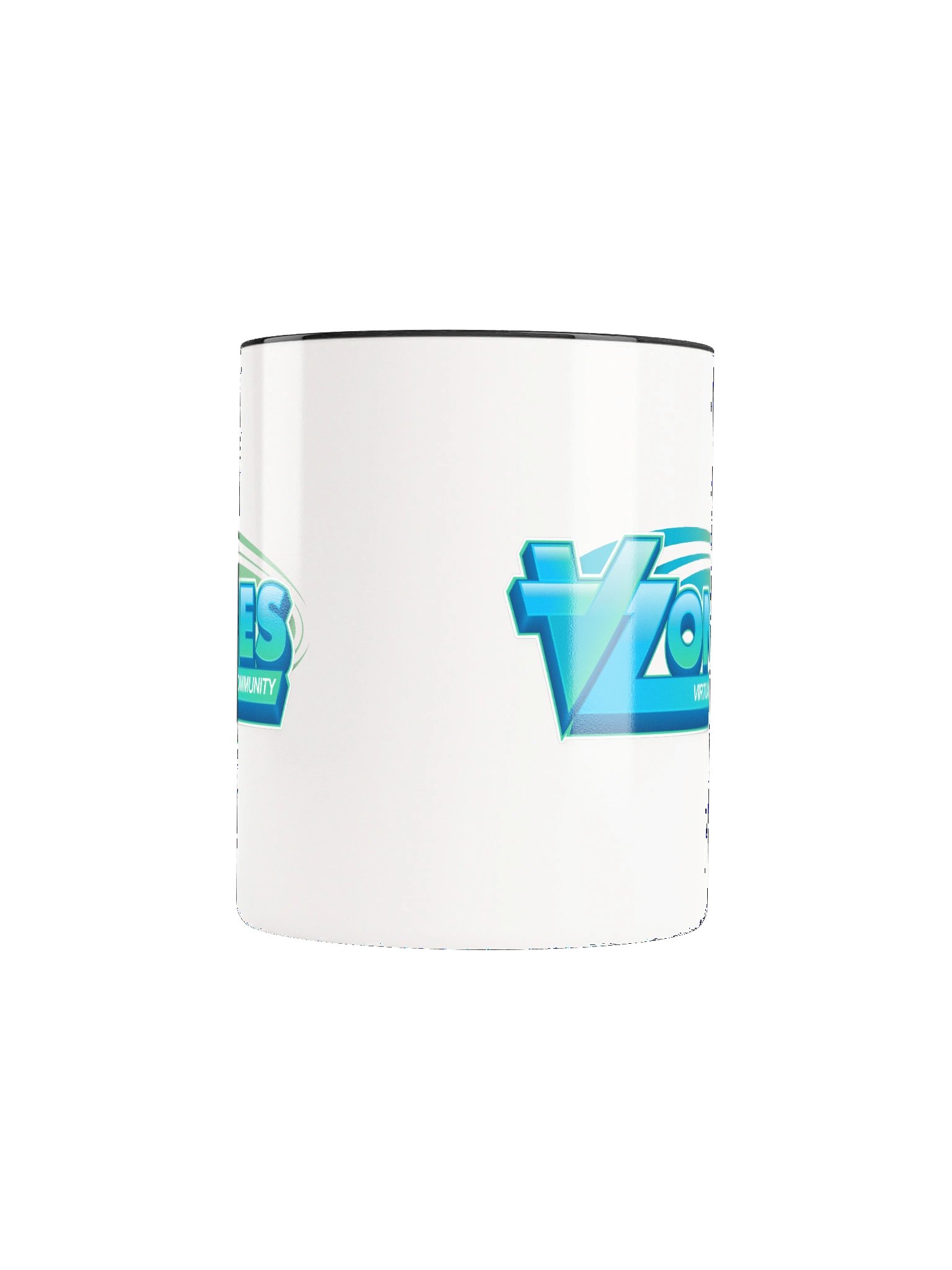 VZones Color Logo Mug Black product image (5)