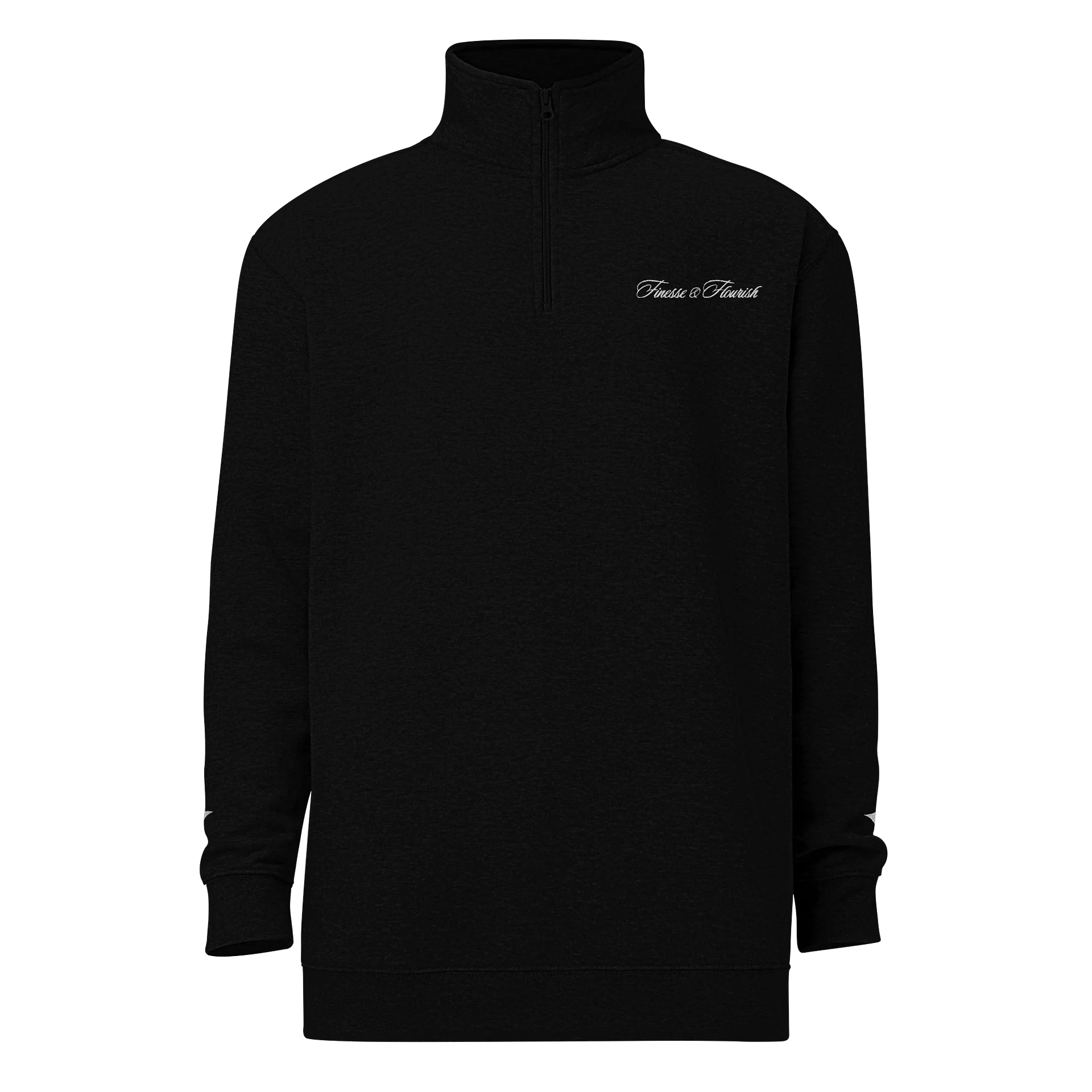 F&F Script Fleece Quarter-Zip product image (1)