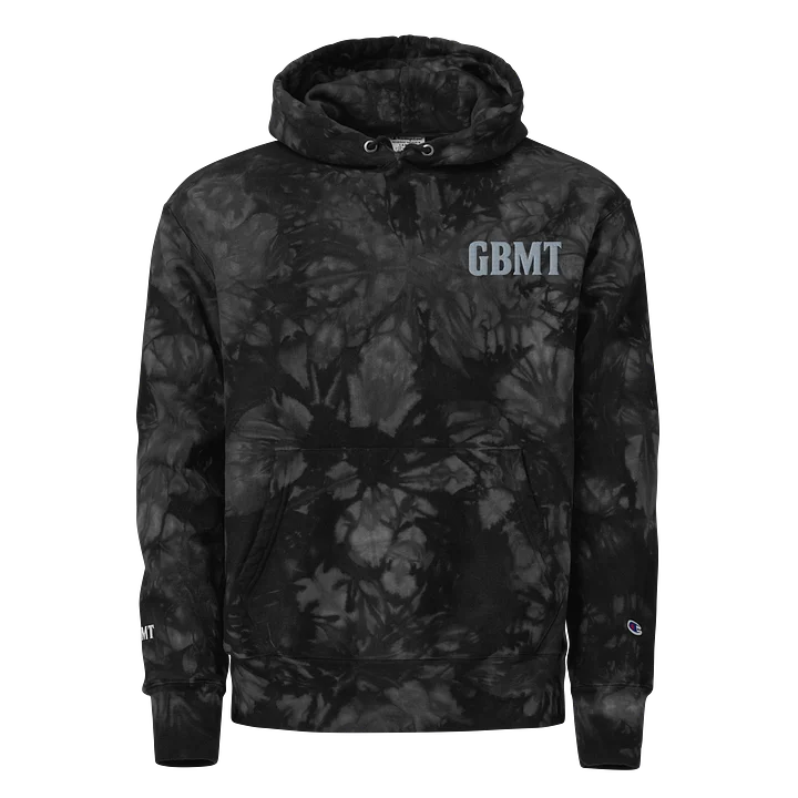GBMT Premium Tie‑Dye Hoodie – Blackout Edition product image (1)