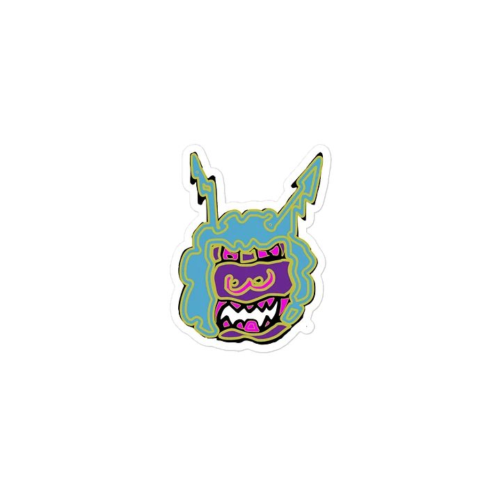 ape sheep die-cut sticker product image (2)