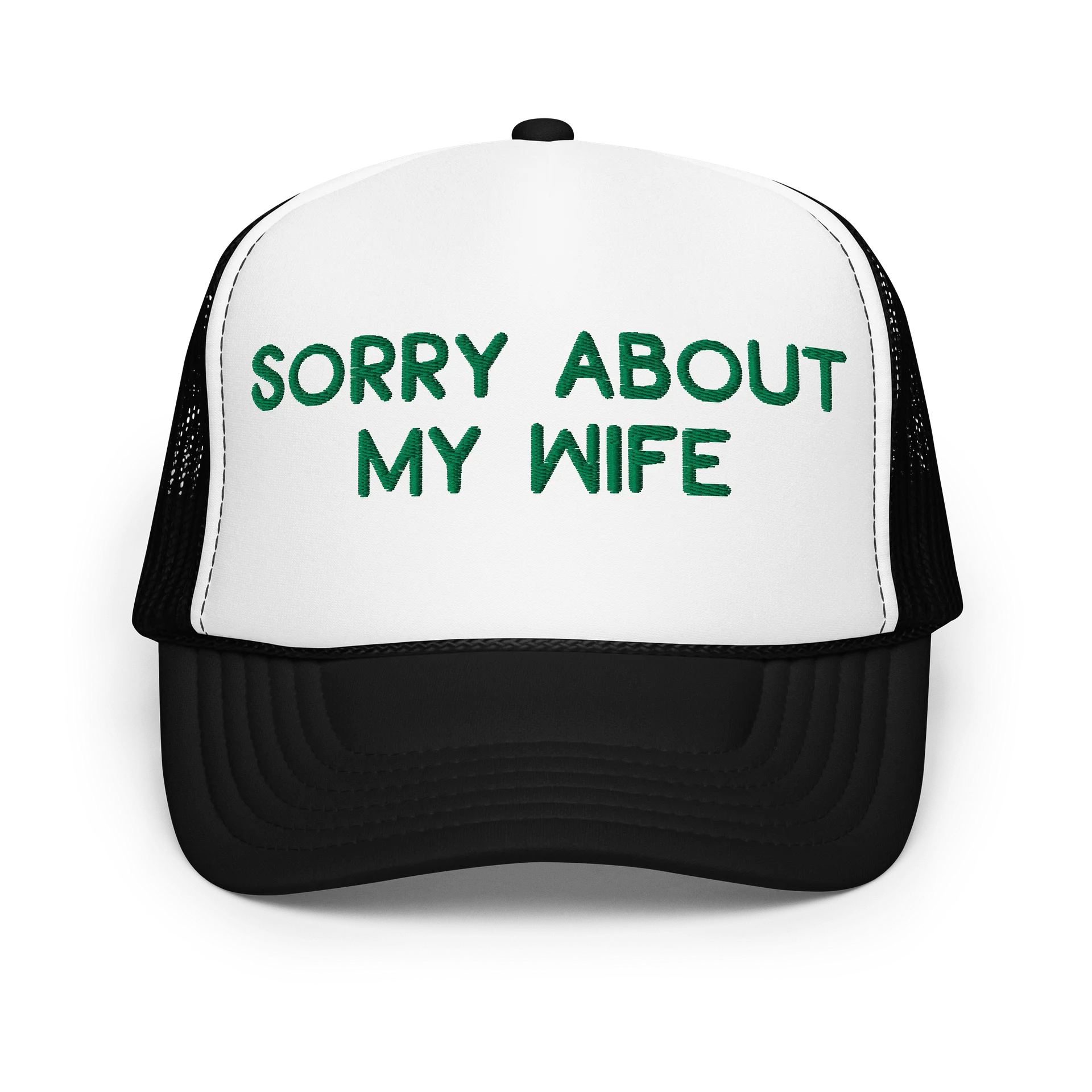 SORRY ABOUT MY WIFE - Foam Trucker Hat product image (7)
