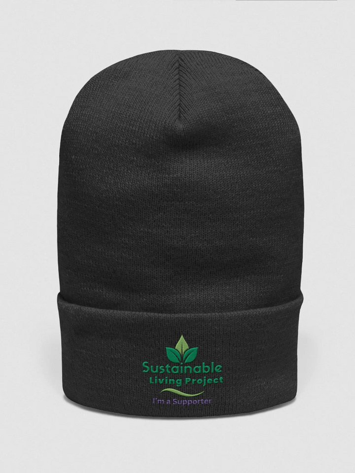 Sustainable Living Supporter Beanie product image (1)