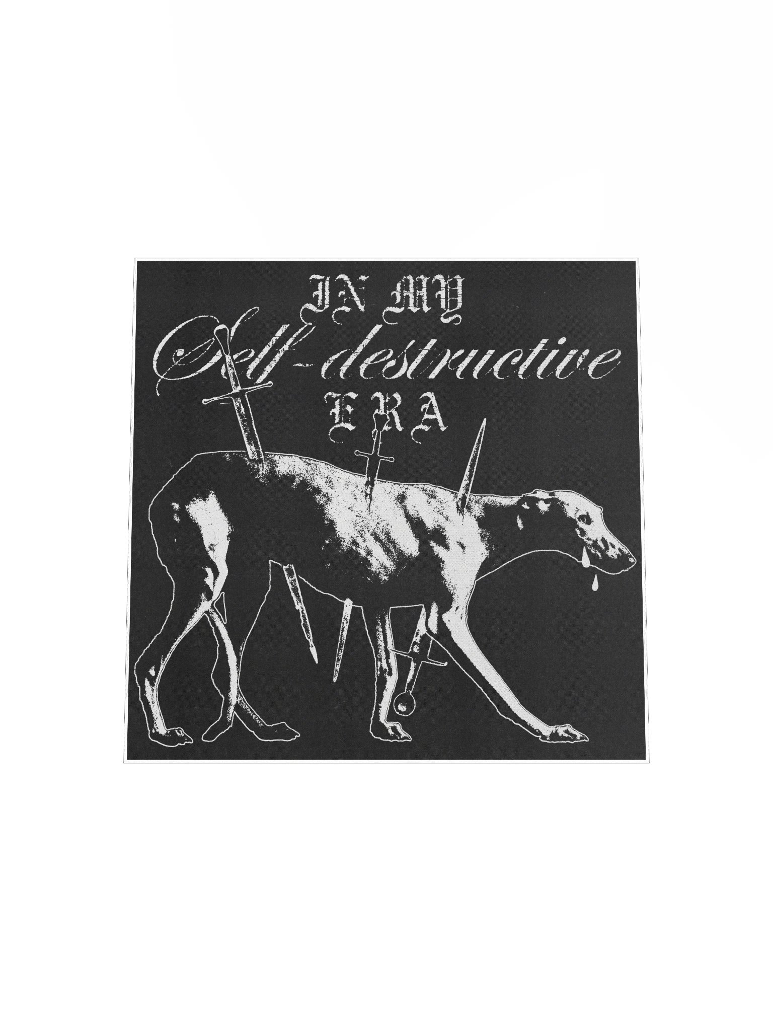 SELF-DESTRUCTIVE POSTER product image (7)