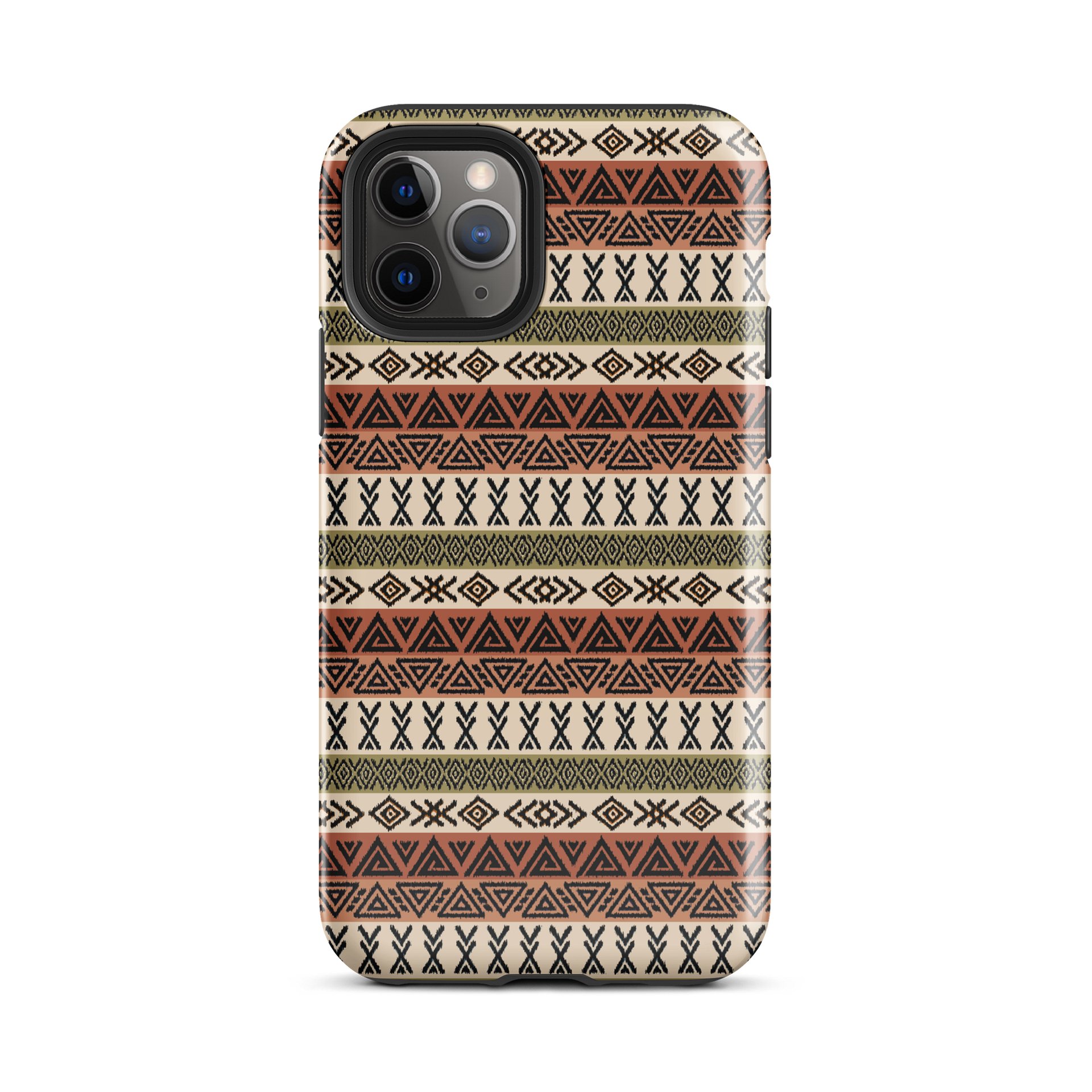 Boho Tribal Aztec Geometry iPhone Tough Case product image (57)