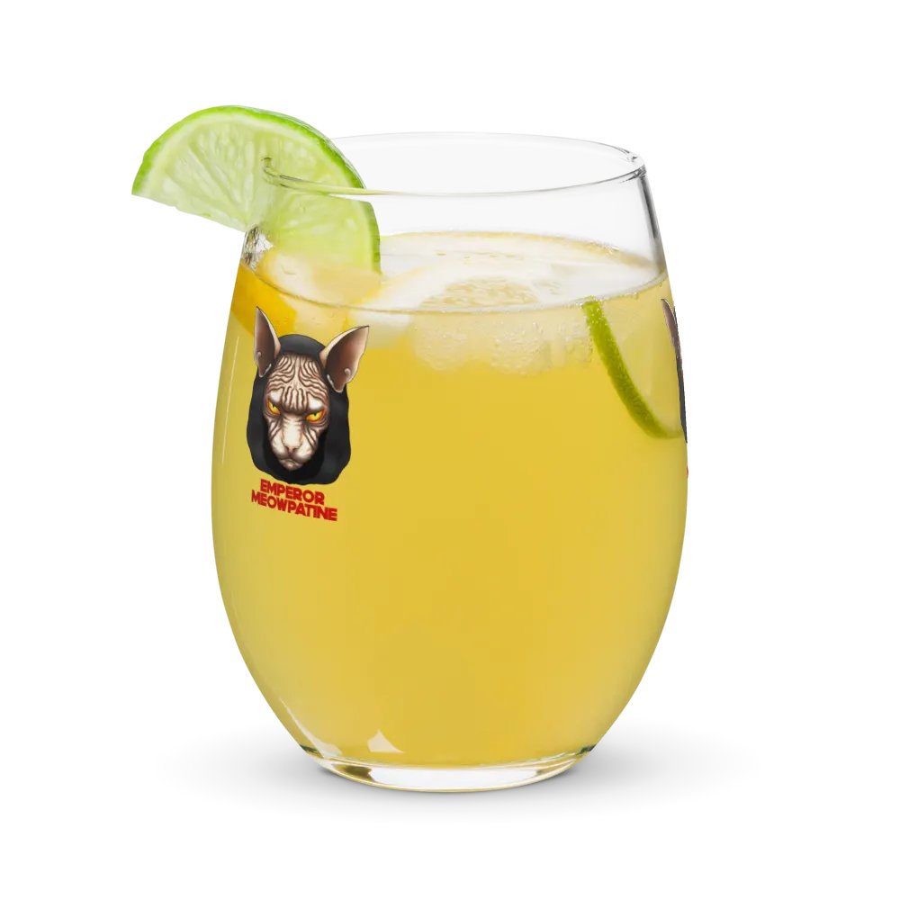 Emperor Meowpatine Wine Glass product image (10)