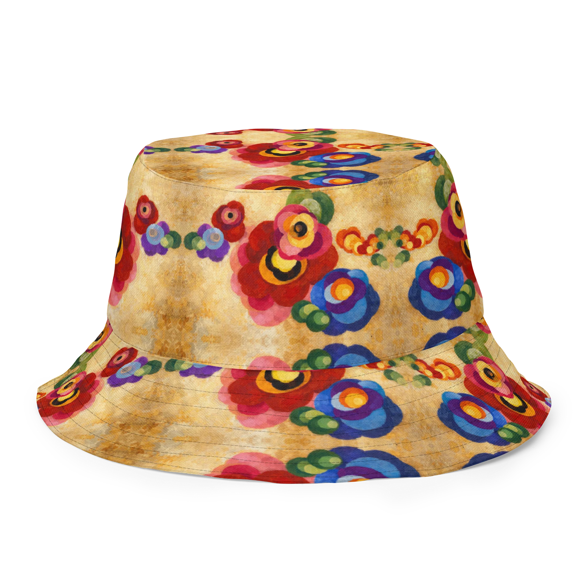 Radiant Cycles Floral Reversible Bucket Hat product image (2)