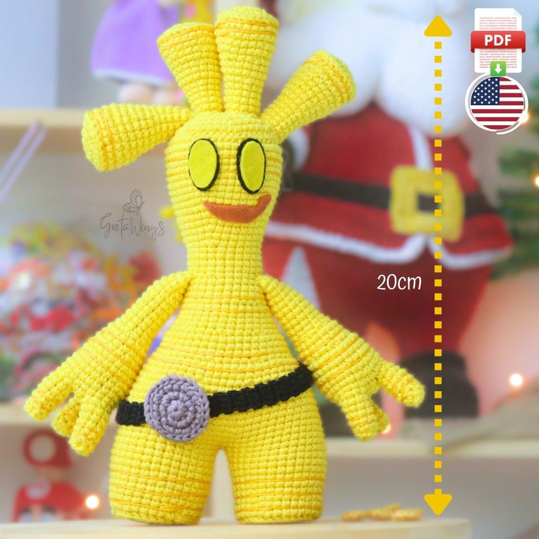 Goldengo Pokémon Amigurumi Crochet Pattern (Digital Download) product image (1)
