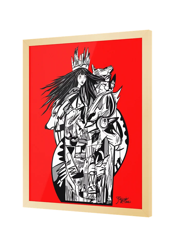 Framed Poster Wall Art: Avara, the Many Voiced Guardian product image (2)