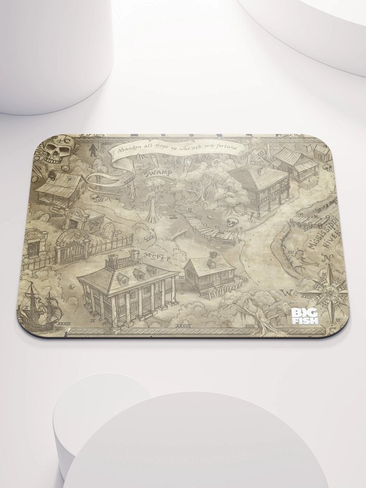 Mystery Case Files: 13th Skull - 13th Skull Map Mousepad product image (1)