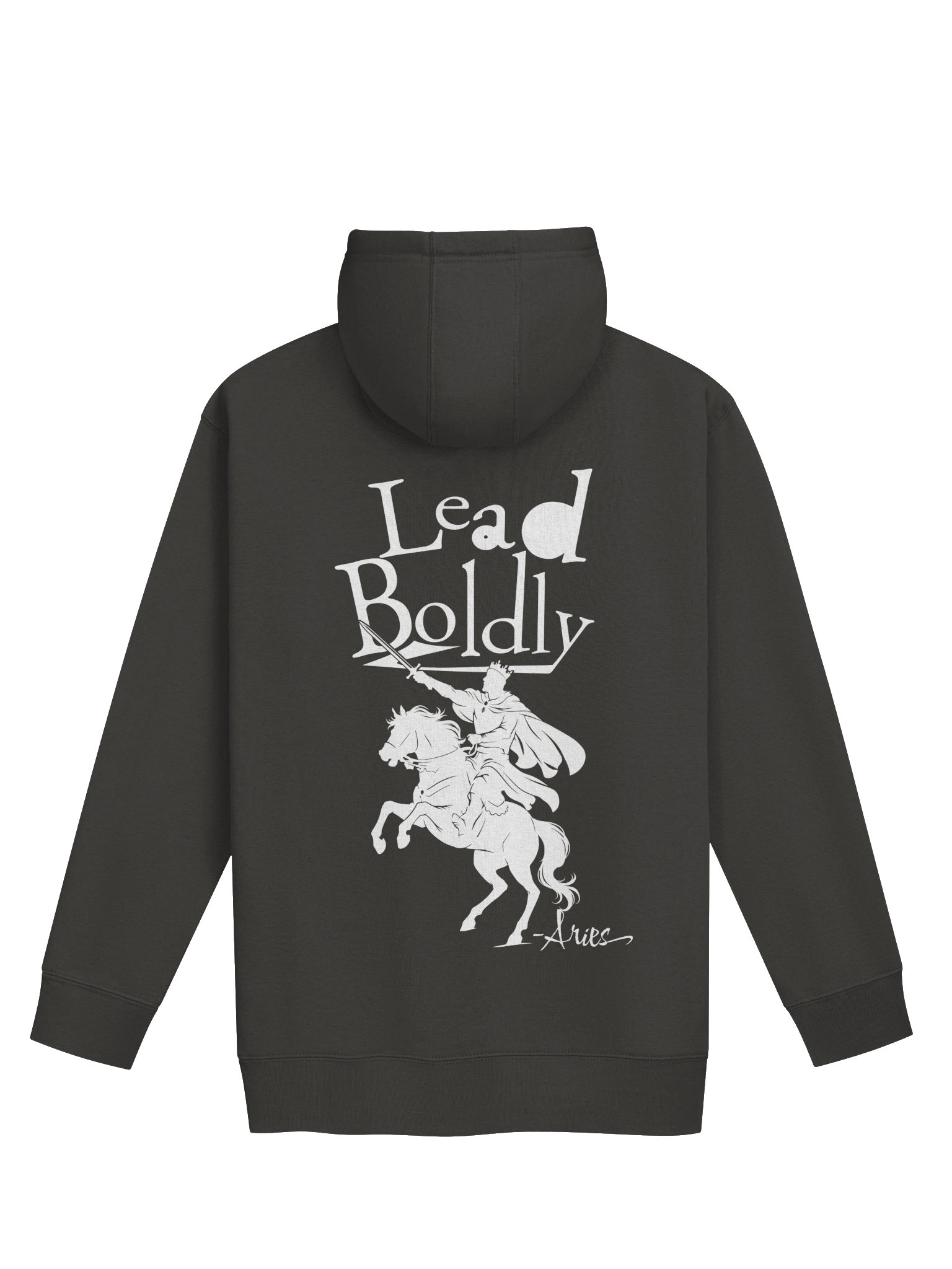 Think Like an Aries..Lead Boldly Zodiac Hoodie product image (2)