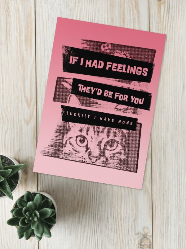 Vintage Cat Gaze - Event card product image (1)