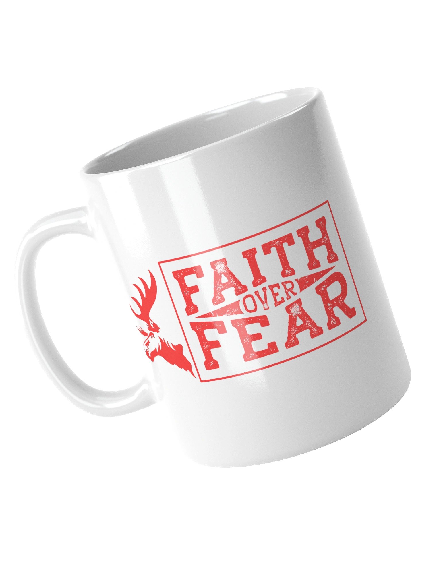 Faith Over Fear Moose Mug product image (4)