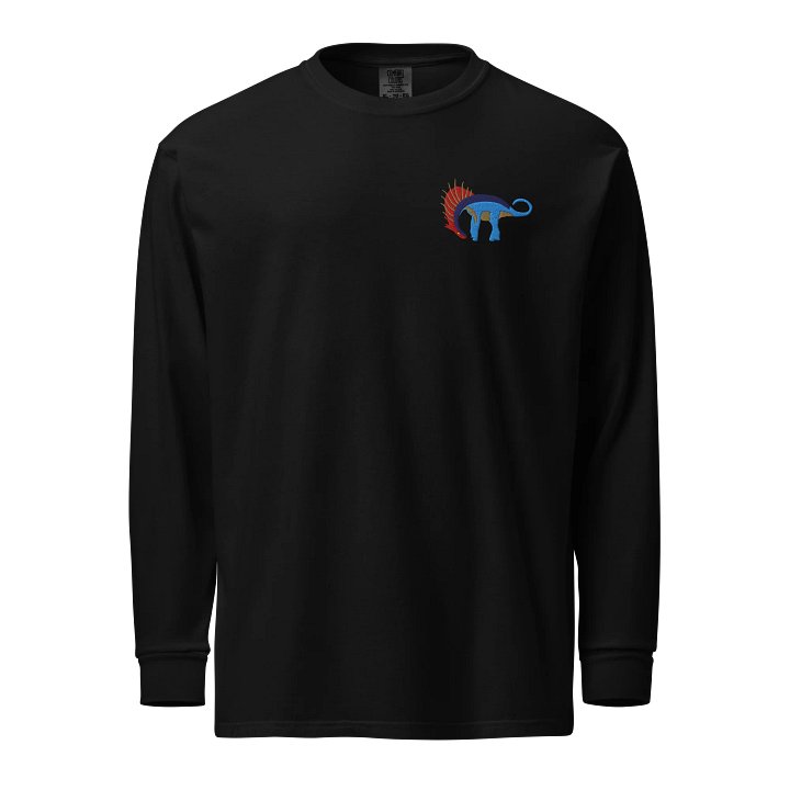 Amargasaurus Embroidered Long Sleeve T Shirt product image (1)