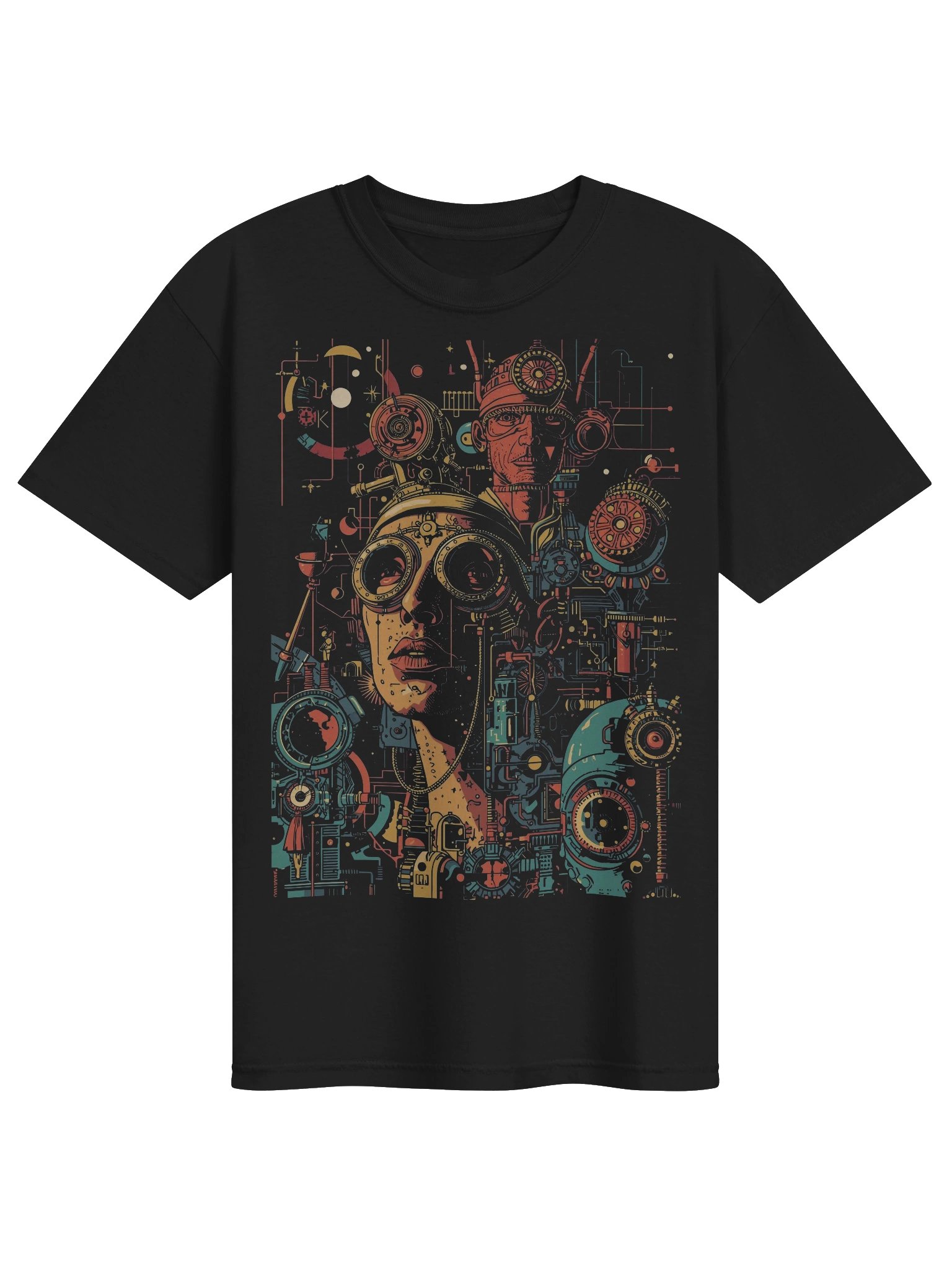 Retro Futuristic Dreams Heavyweight T-Shirt product image (1)