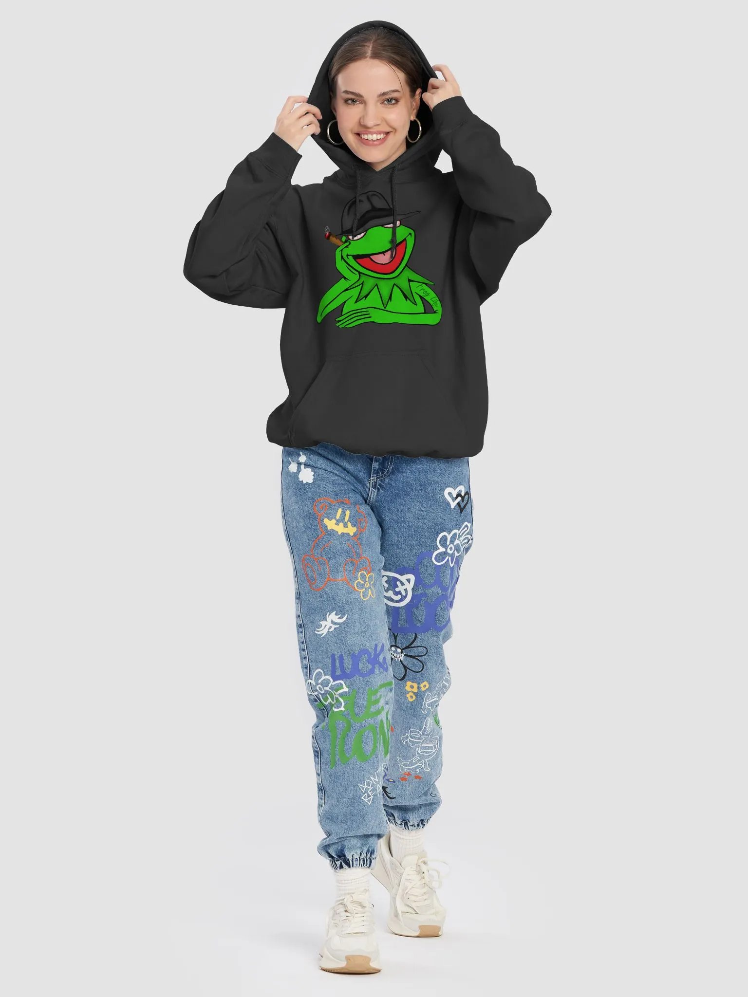 Kermit Hoodie (Logo) product image (8)