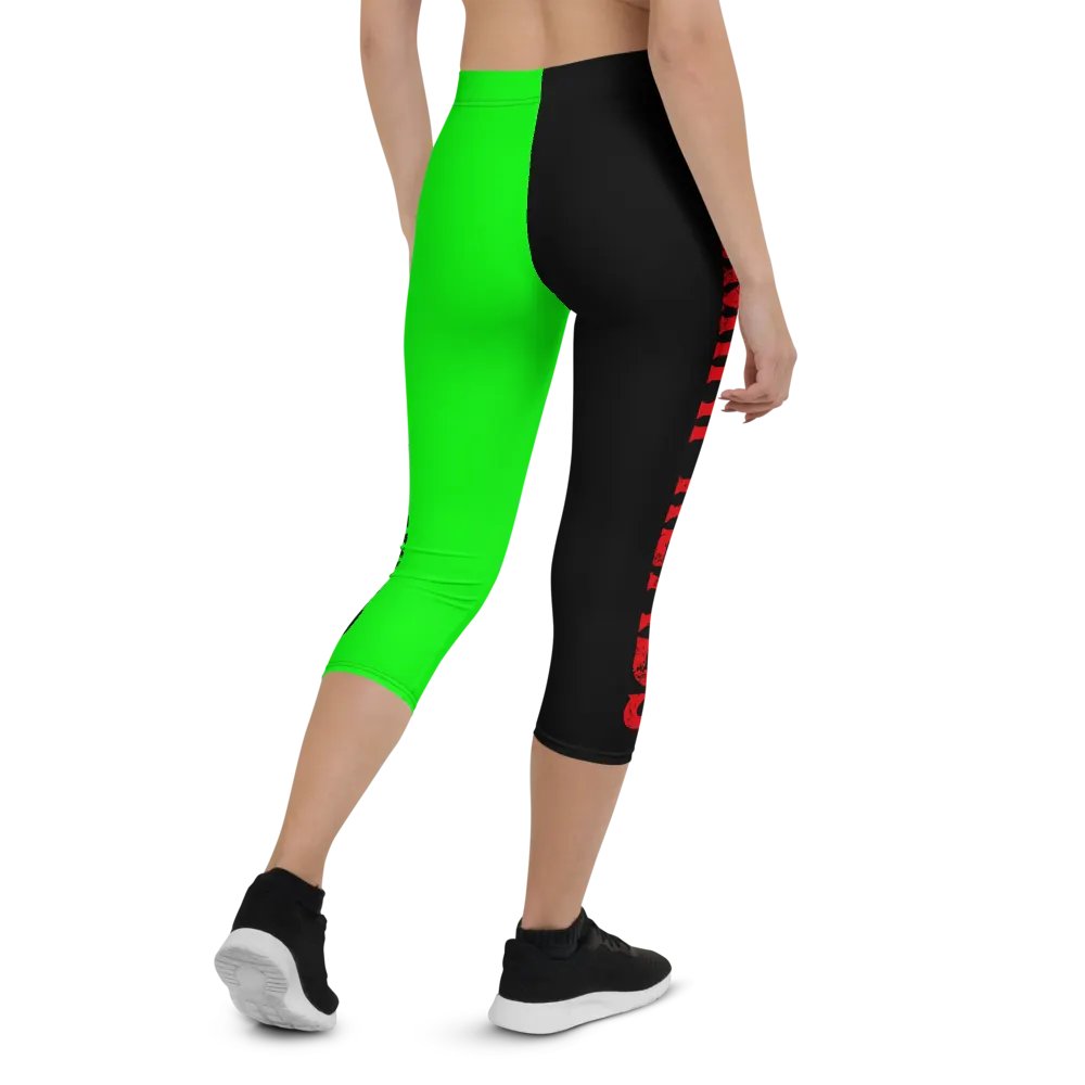 Capri Two Tone Leggings Version 2 product image (3)
