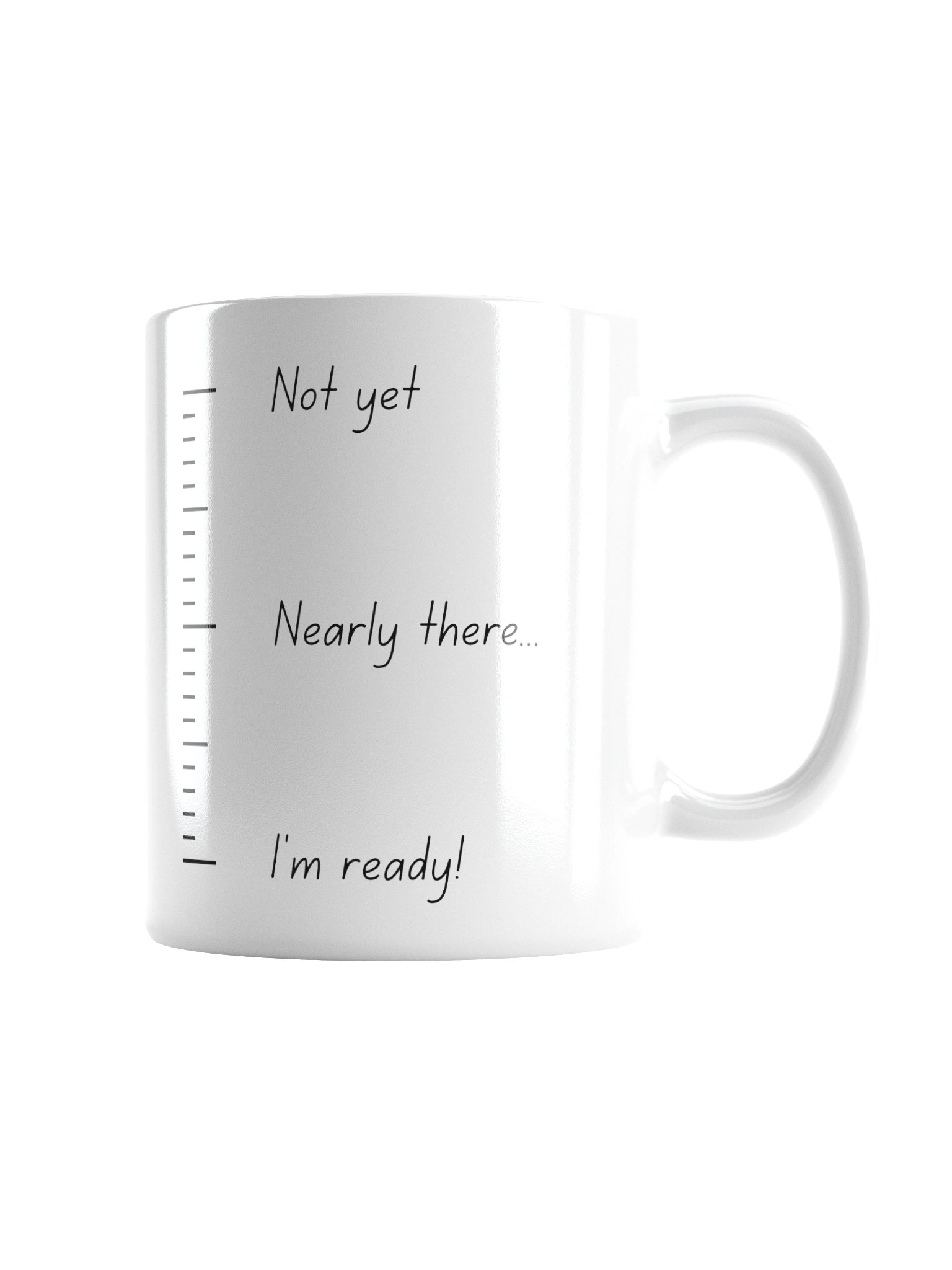 Alertness Scale Mug - Minimalist Shared Living Humour - Evening Ritual Gift product image (3)