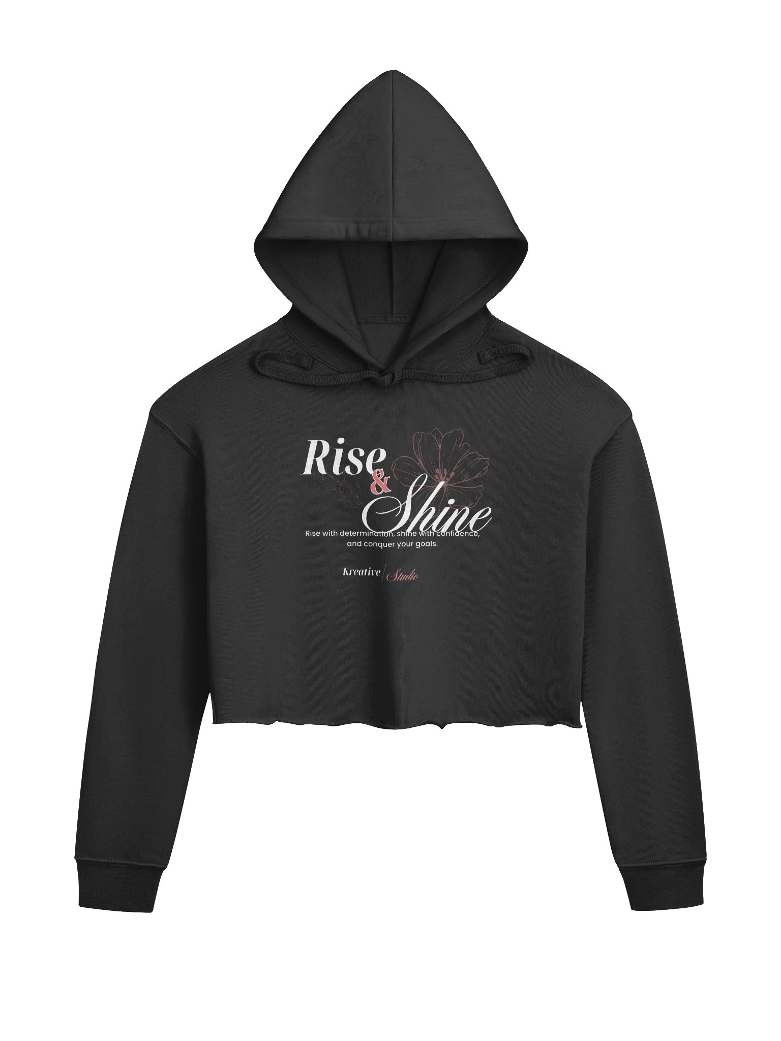 RISE & SHINE CROP HOODIE - SIGNATURE COLLECTION product image (1)