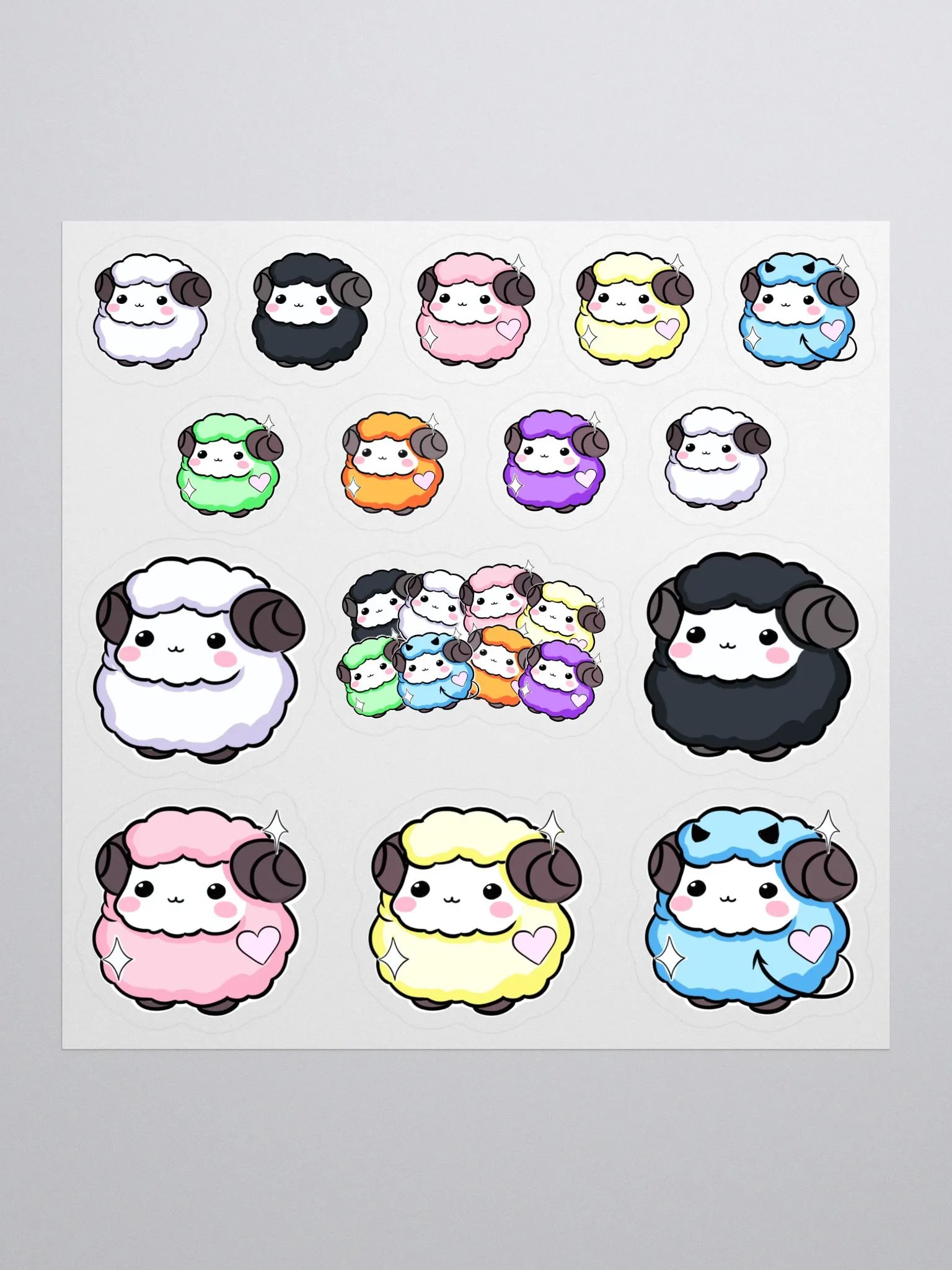 Membersheep Sticker Sheet product image (1)