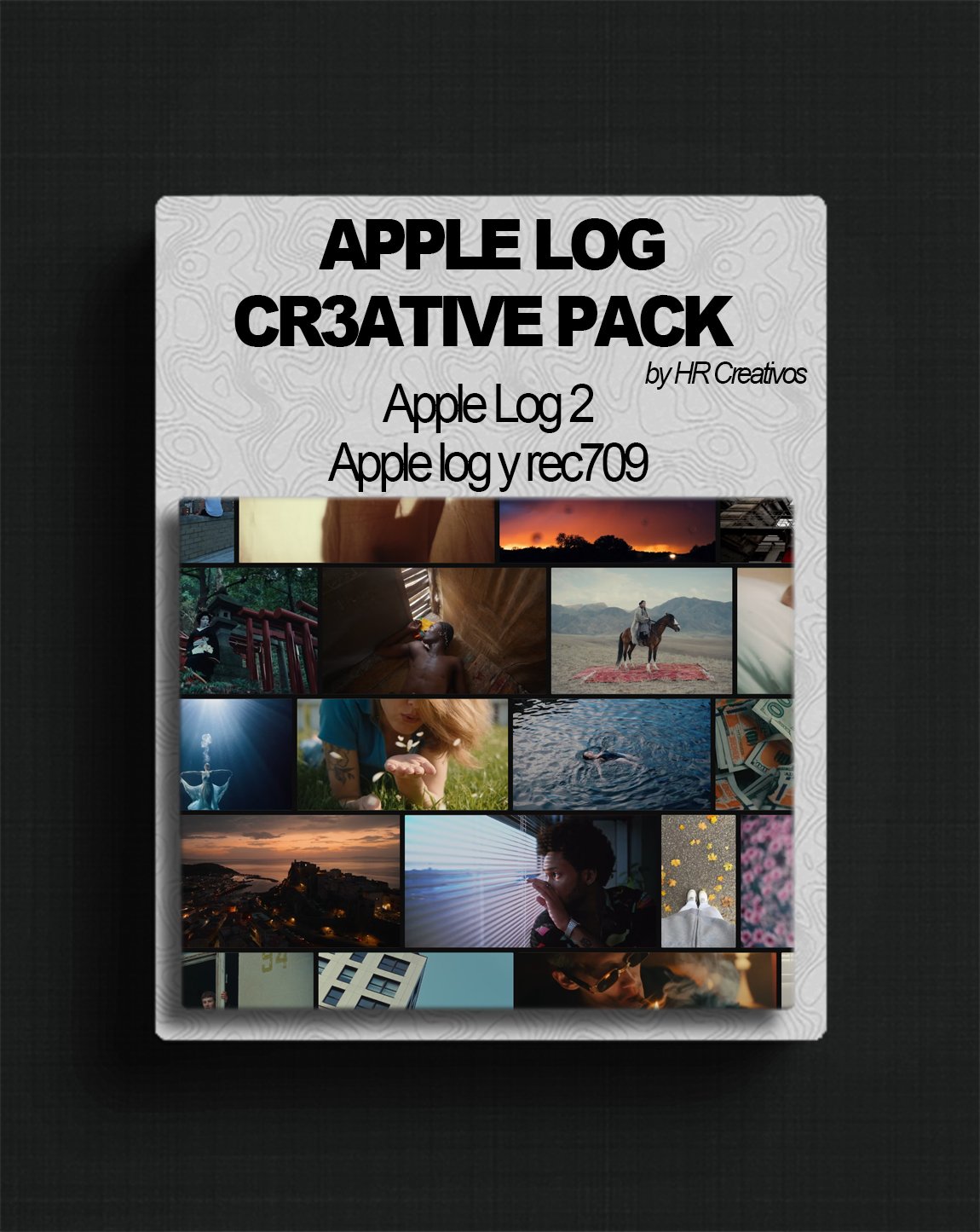 APPLE LOG CR3ATIVE PACK By HR CREATIVOS product image (1)